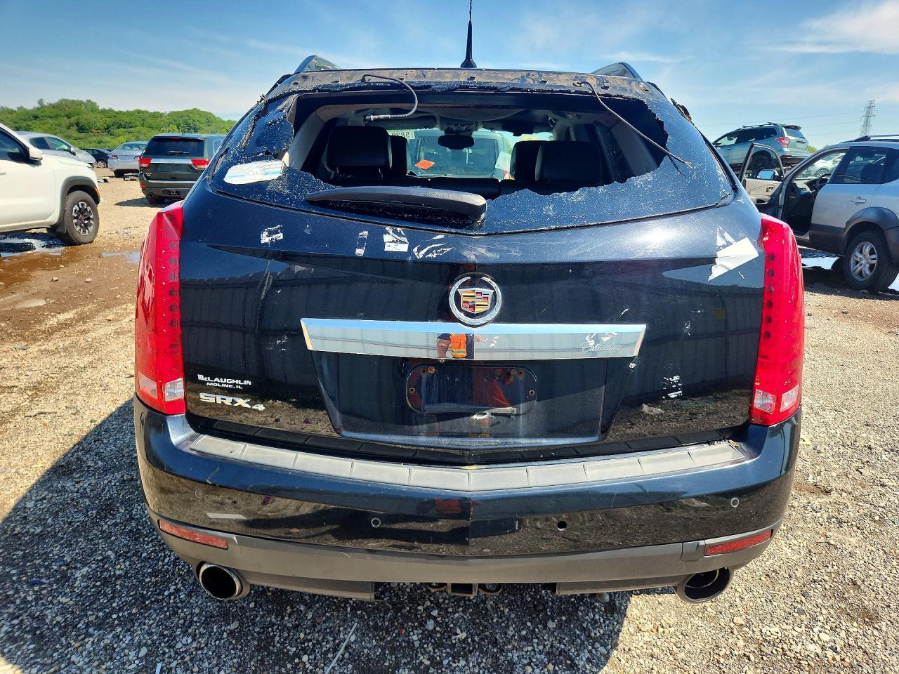2010 Cadillac Srx Performance Collection Black vin: 3GYFNEEY5AS584035