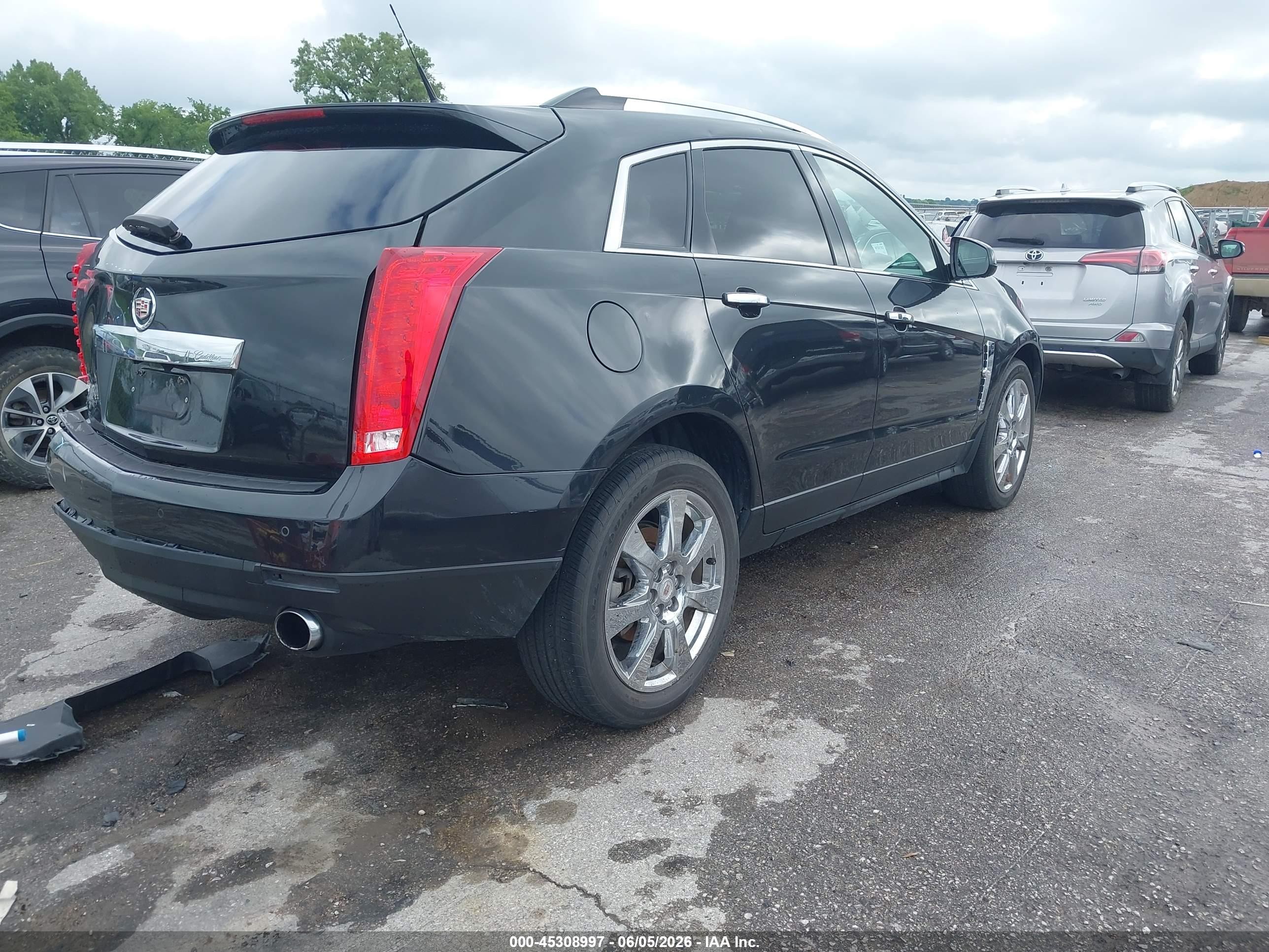 2011 Cadillac Srx Performance Collection Black vin: 3GYFNEEY5BS522099