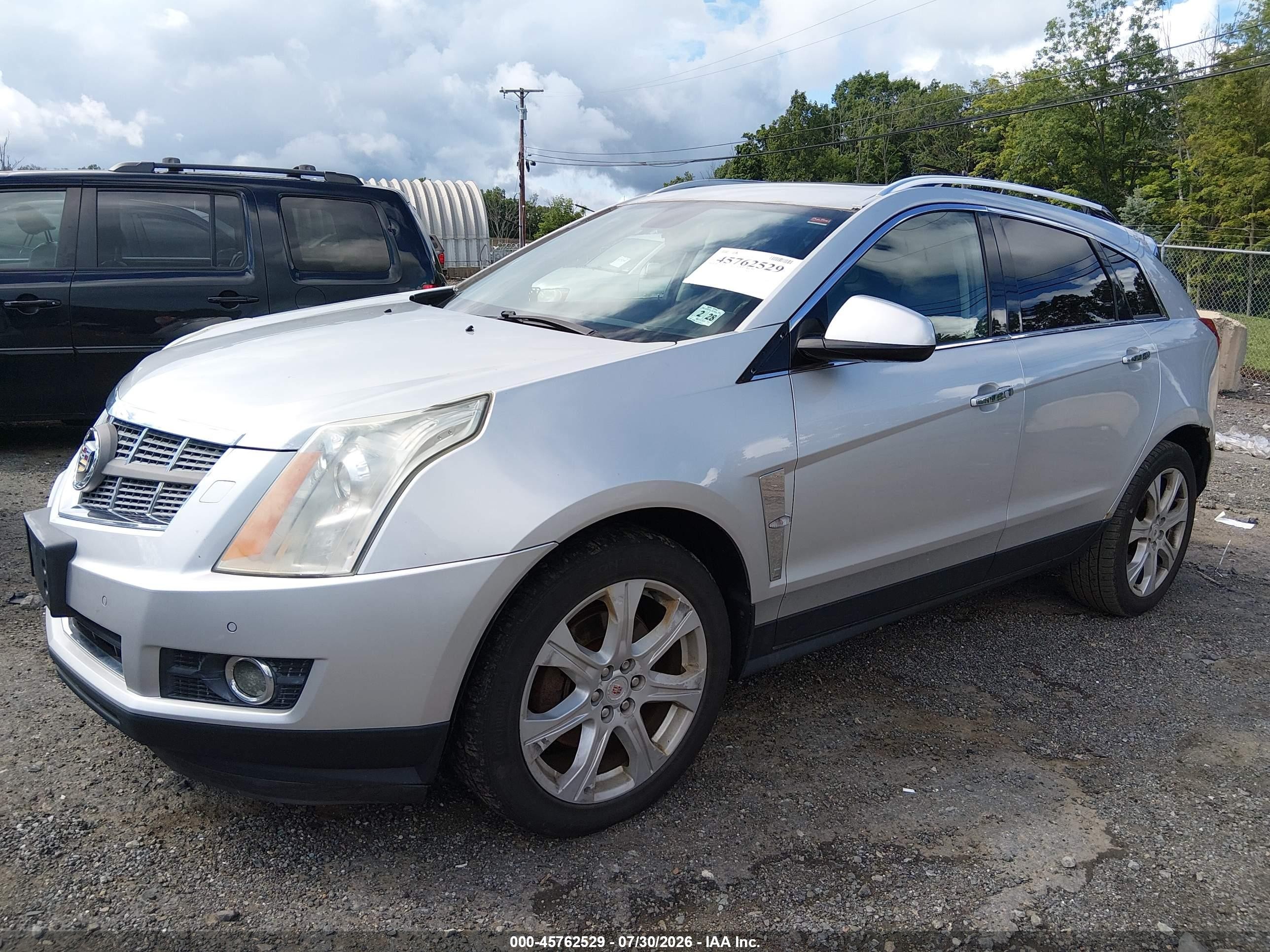 2011 Cadillac Srx Performance Collection Silver vin: 3GYFNEEY5BS563154