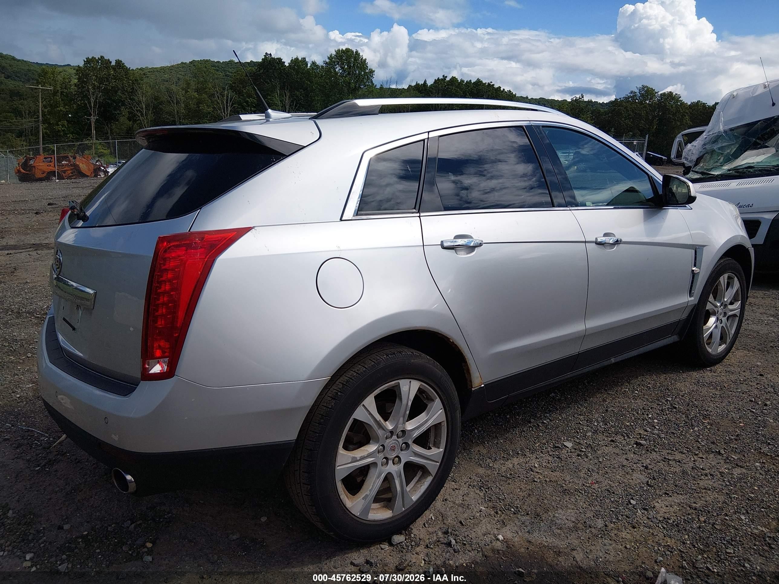 2011 Cadillac Srx Performance Collection Silver vin: 3GYFNEEY5BS563154