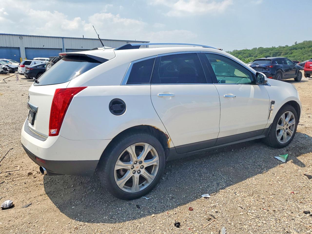 2010 Cadillac Srx Performance Collection White vin: 3GYFNEEY6AS561380