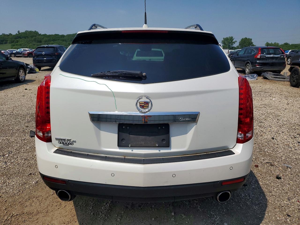 2010 Cadillac Srx Performance Collection White vin: 3GYFNEEY6AS561380