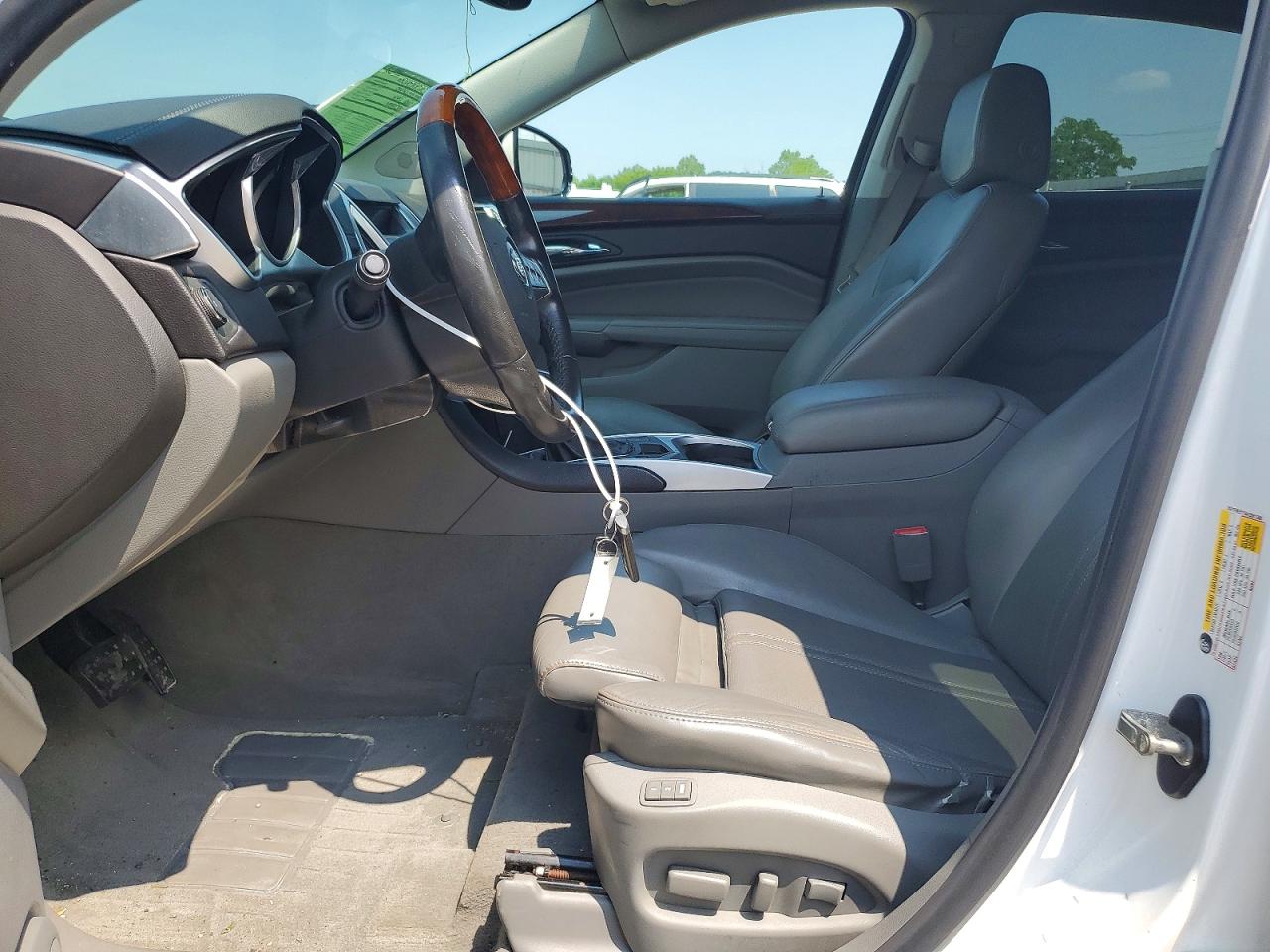 2010 Cadillac Srx Performance Collection White vin: 3GYFNEEY6AS561380