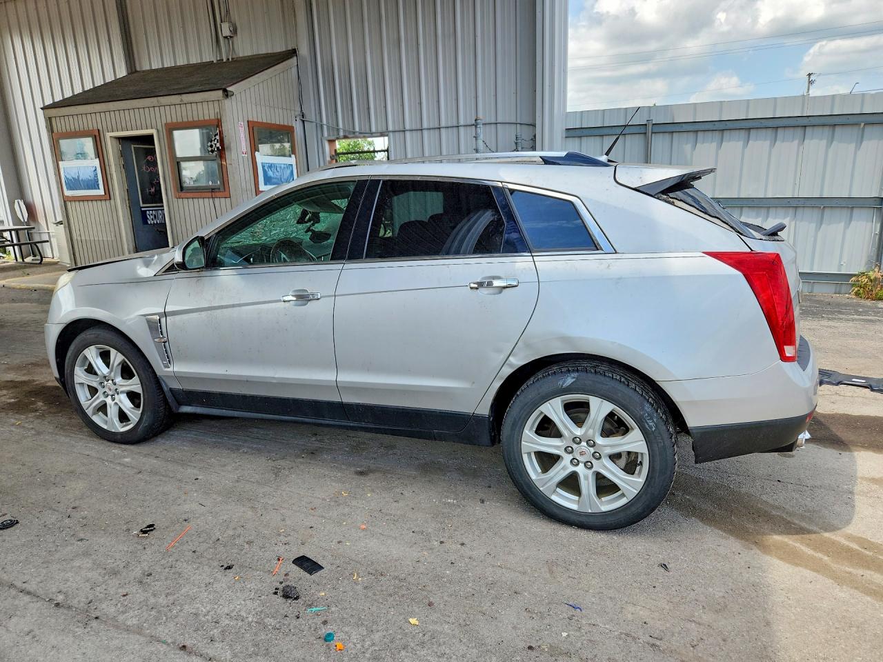 2010 Cadillac Srx Performance Collection Silver vin: 3GYFNEEY7AS652562