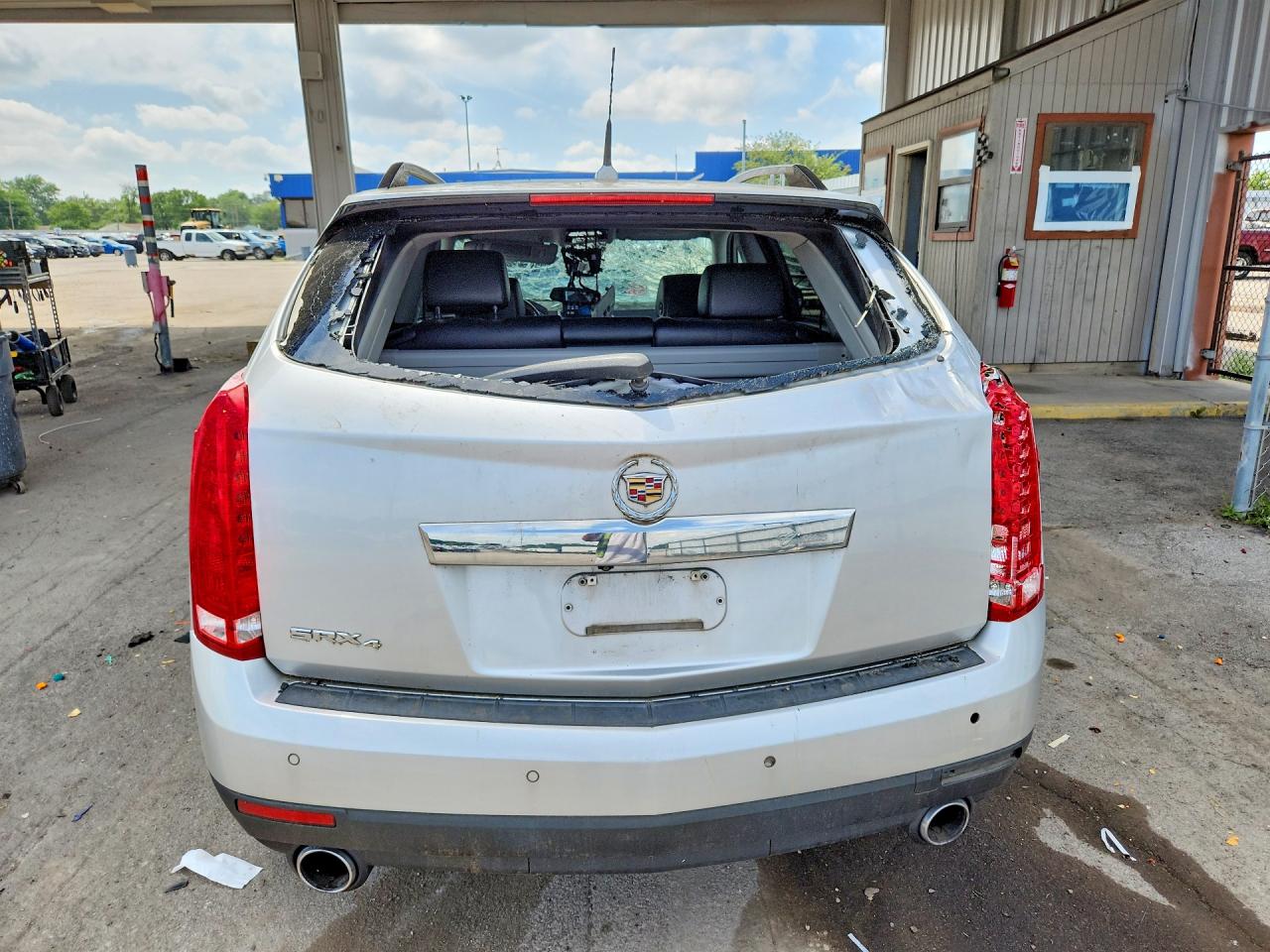 2010 Cadillac Srx Performance Collection Silver vin: 3GYFNEEY7AS652562