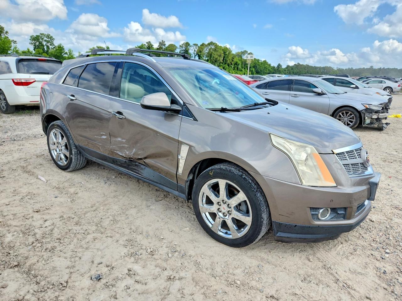 2011 Cadillac Srx Performance Collection Gray vin: 3GYFNEEY7BS554116