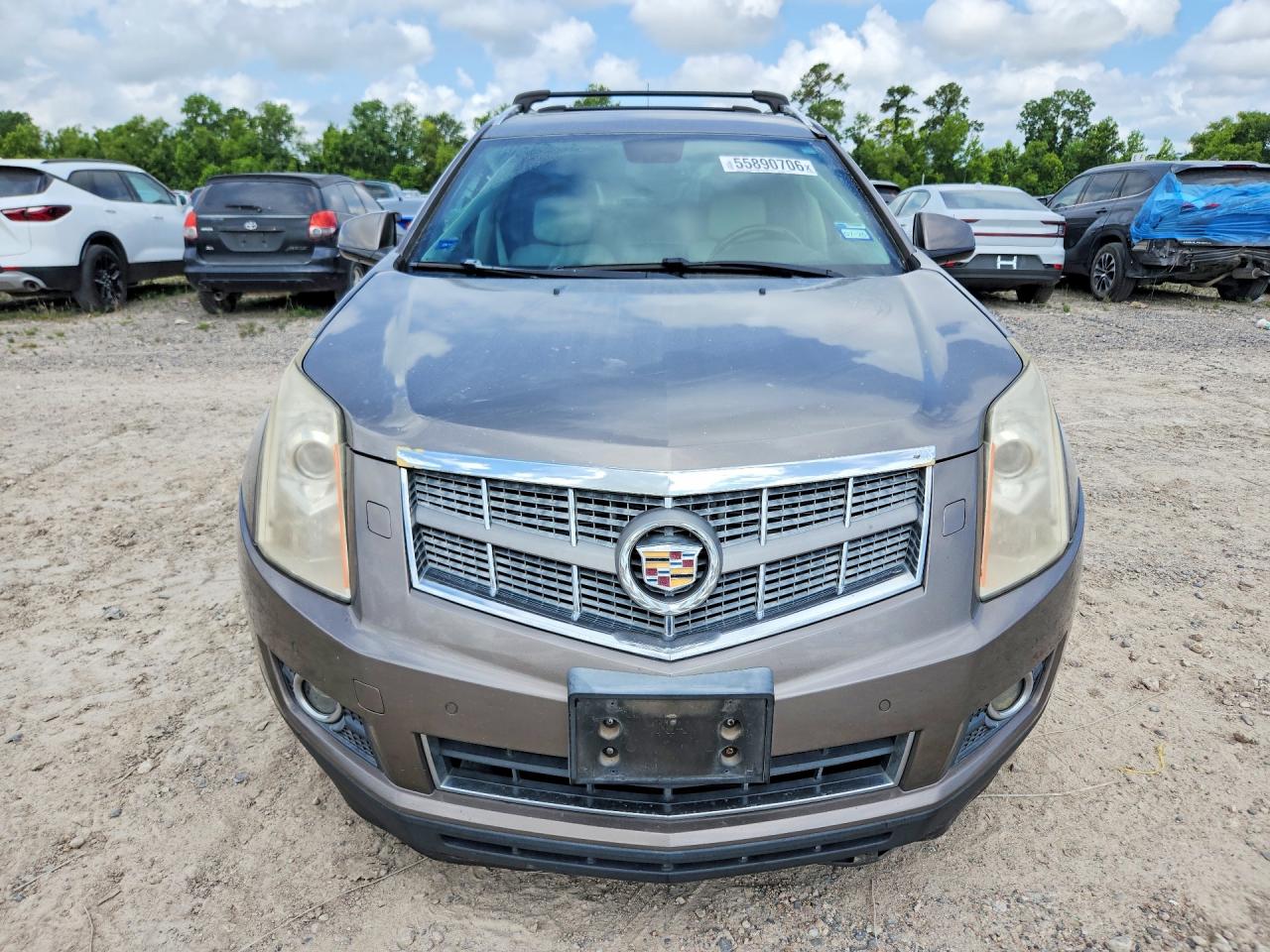 2011 Cadillac Srx Performance Collection Gray vin: 3GYFNEEY7BS554116