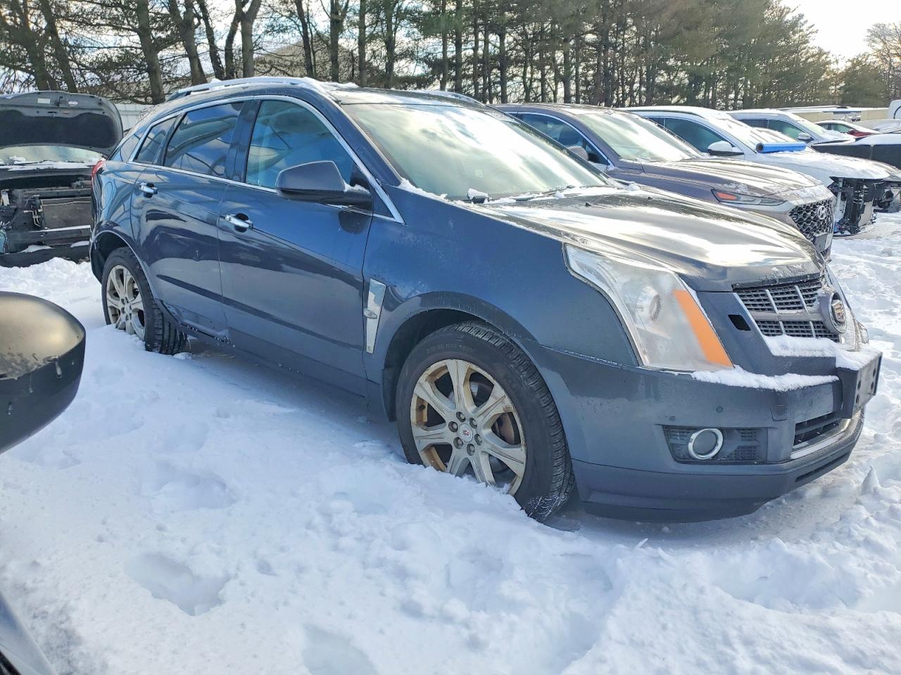 2011 Cadillac Srx Performance Collection Gray vin: 3GYFNEEY7BS617005