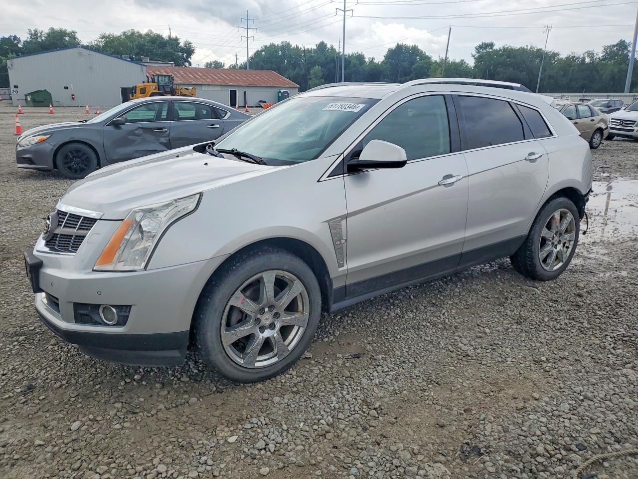 2011 Cadillac Srx Performance Collection Silver vin: 3GYFNEEY7BS671968