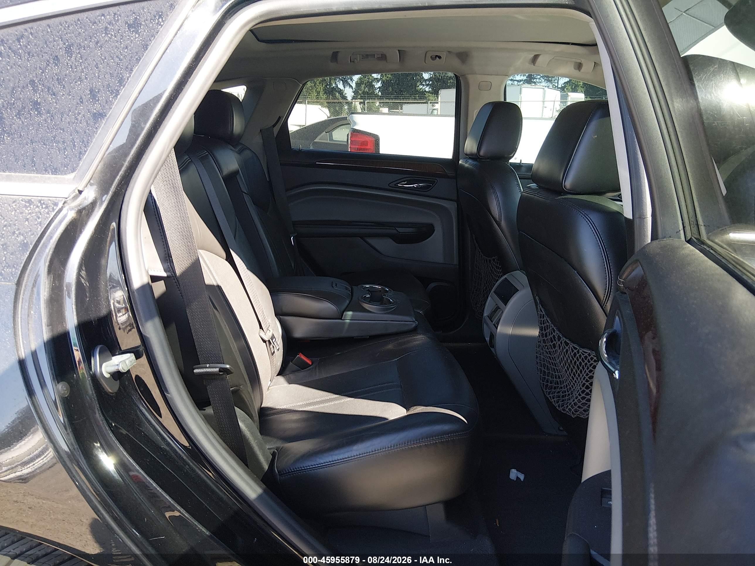2010 Cadillac Srx Performance Collection Black vin: 3GYFNEEY9AS505045