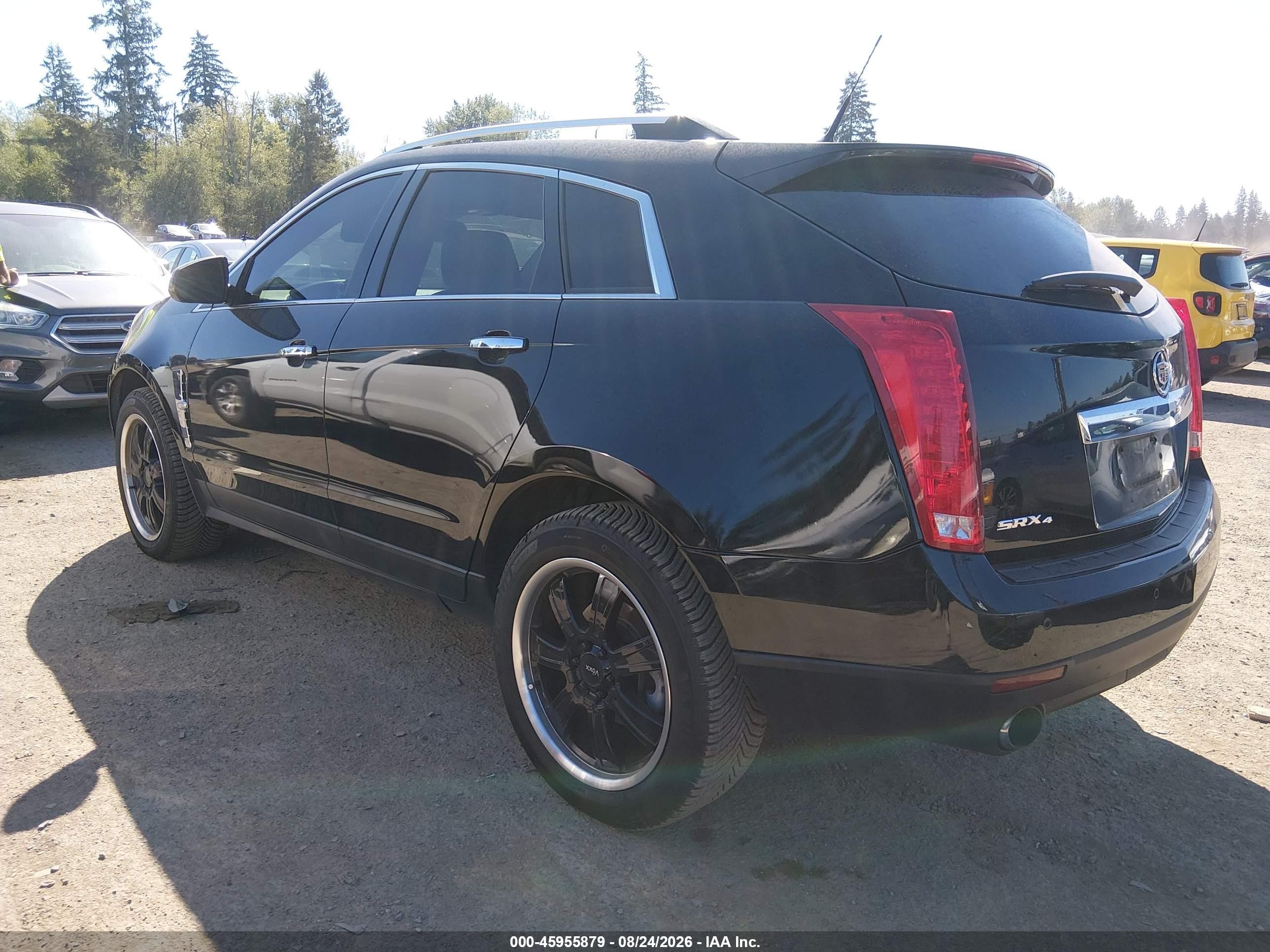 2010 Cadillac Srx Performance Collection Black vin: 3GYFNEEY9AS505045