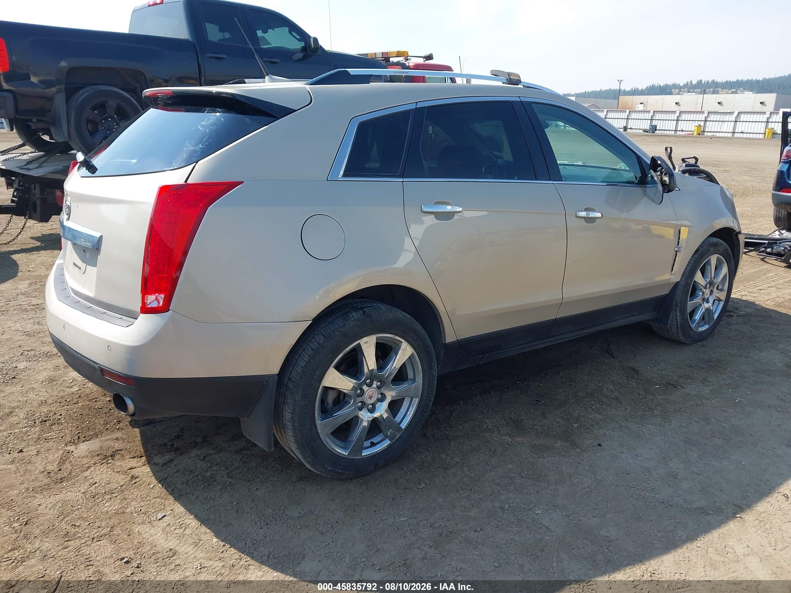 2011 Cadillac Srx Performance Collection Gold vin: 3GYFNEEY9BS512790