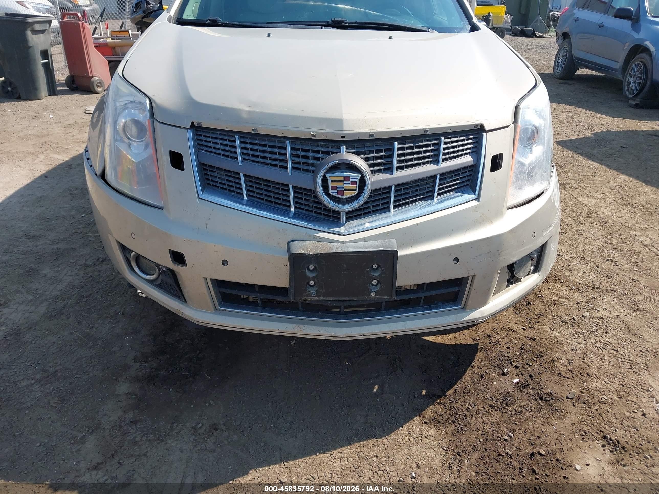 2011 Cadillac Srx Performance Collection Gold vin: 3GYFNEEY9BS512790