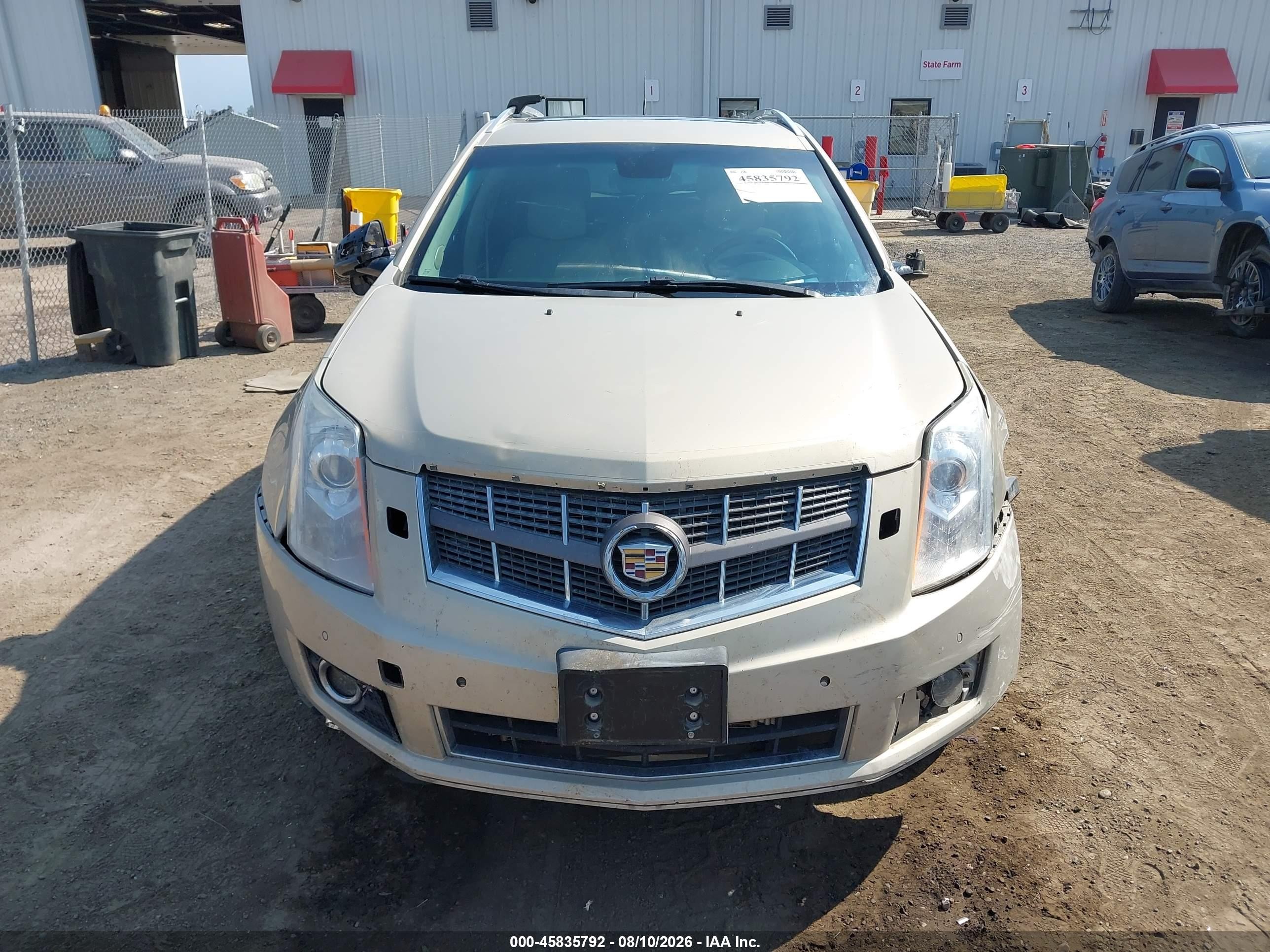 2011 Cadillac Srx Performance Collection Gold vin: 3GYFNEEY9BS512790