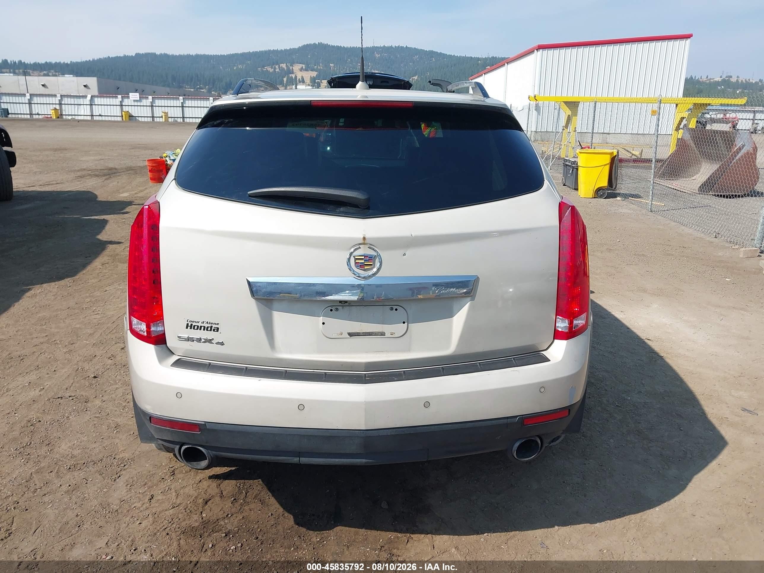 2011 Cadillac Srx Performance Collection Gold vin: 3GYFNEEY9BS512790
