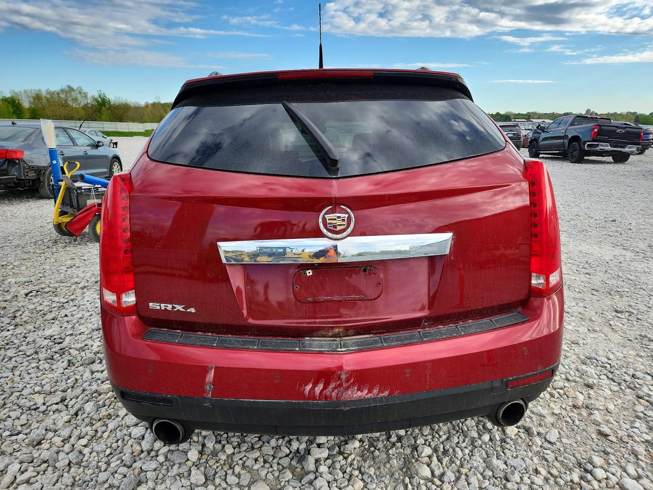 2010 Cadillac Srx Performance Collection Maroon vin: 3GYFNEEYXAS500274