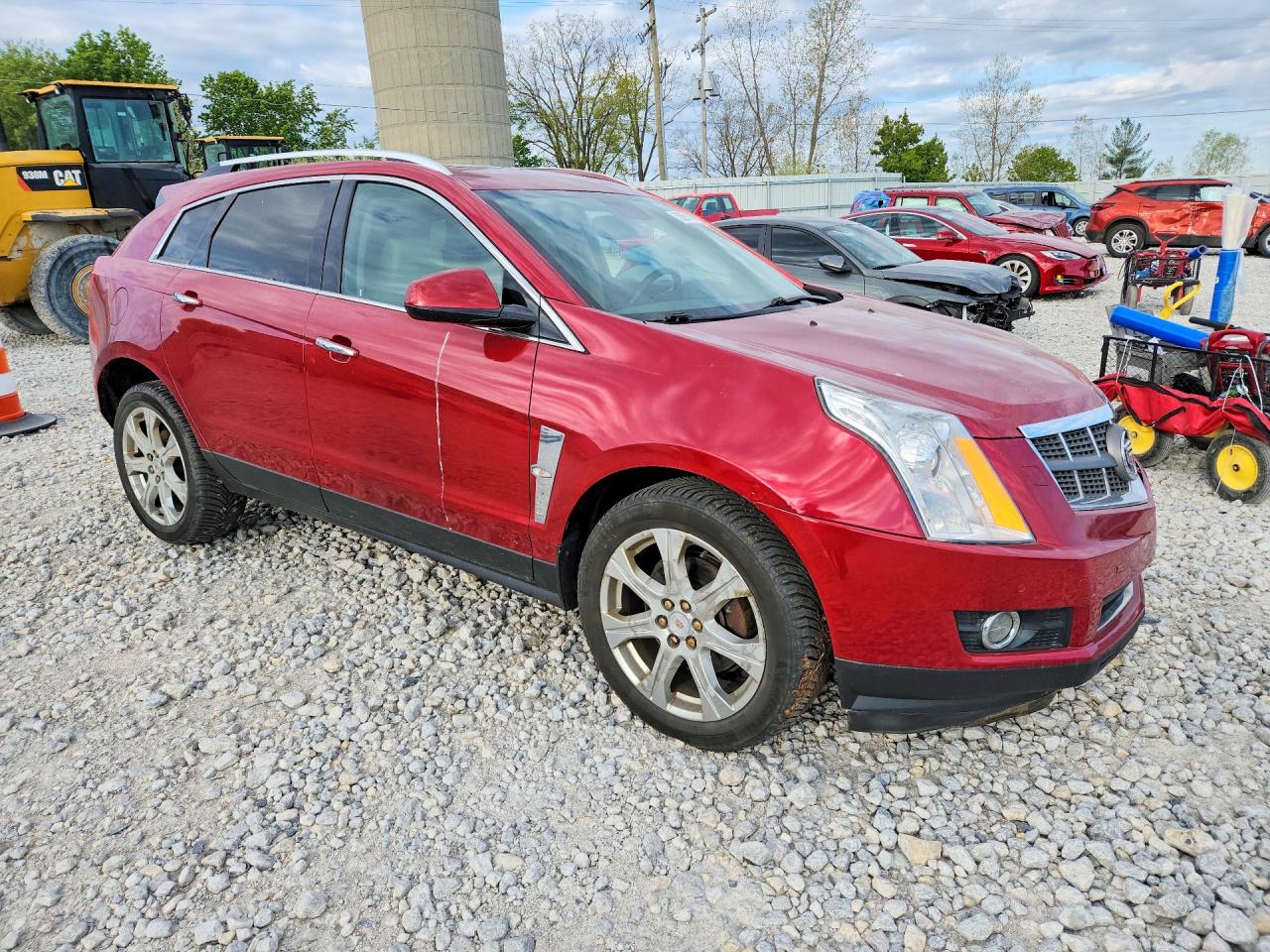 2010 Cadillac Srx Performance Collection Maroon vin: 3GYFNEEYXAS500274