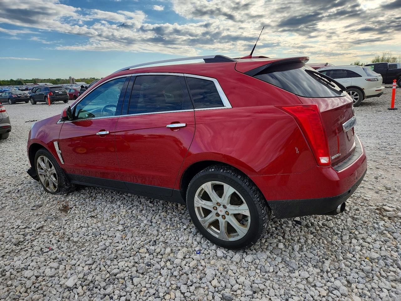 2010 Cadillac Srx Performance Collection Maroon vin: 3GYFNEEYXAS500274