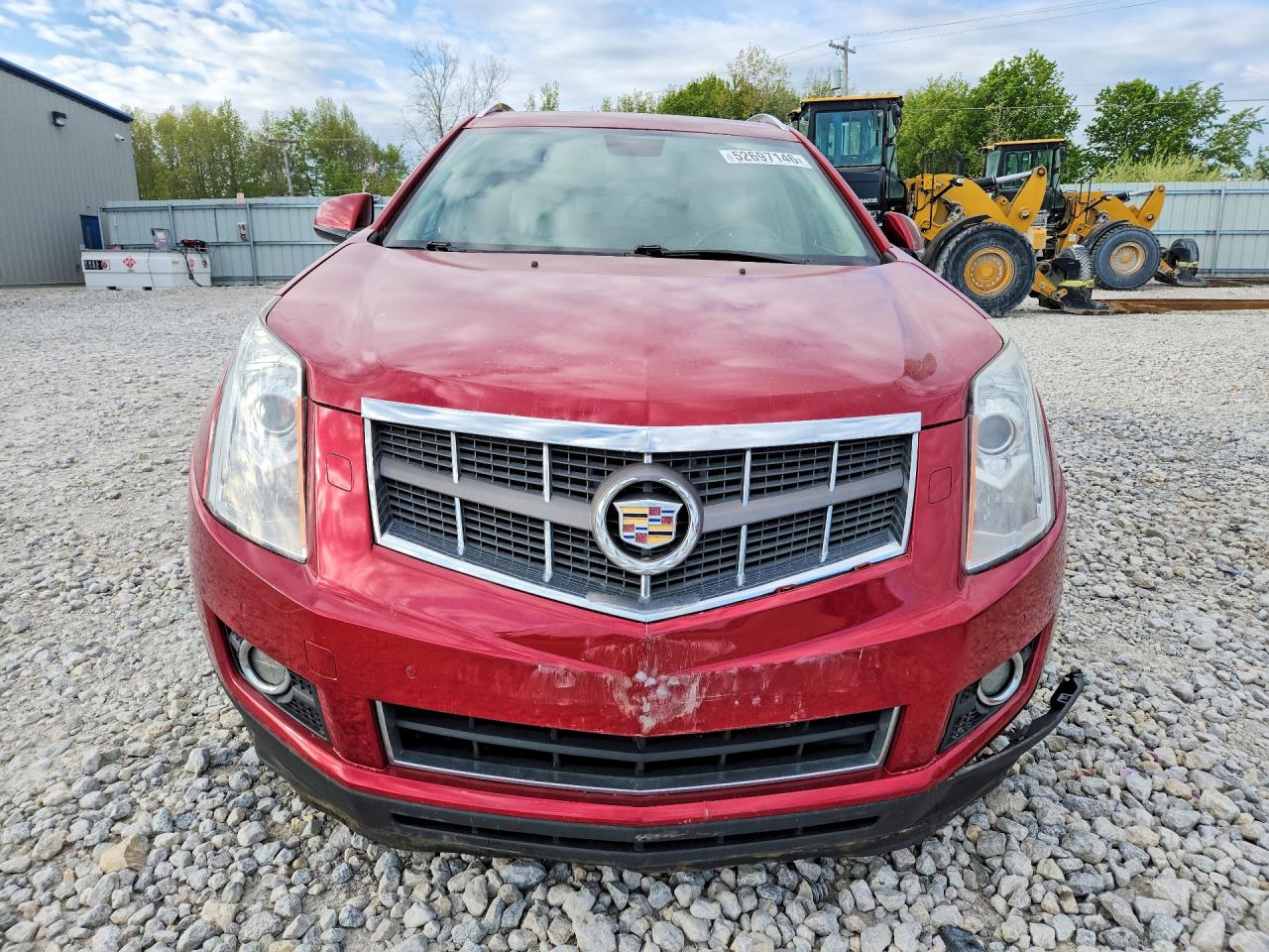2010 Cadillac Srx Performance Collection Maroon vin: 3GYFNEEYXAS500274
