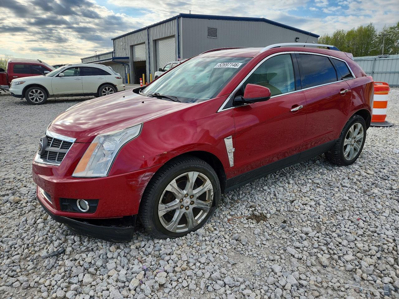2010 Cadillac Srx Performance Collection Maroon vin: 3GYFNEEYXAS500274