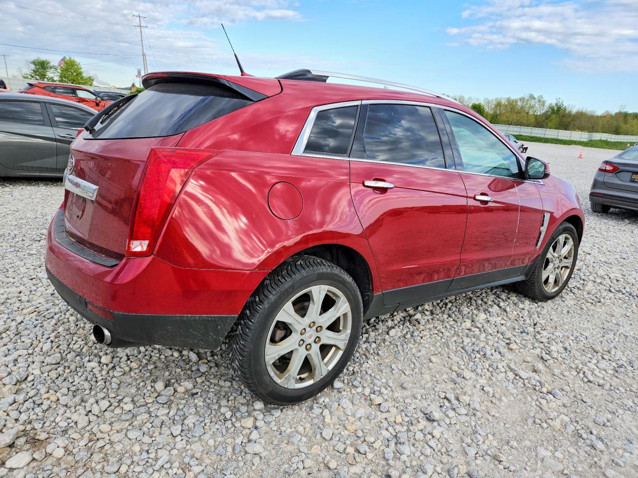 2010 Cadillac Srx Performance Collection Maroon vin: 3GYFNEEYXAS500274
