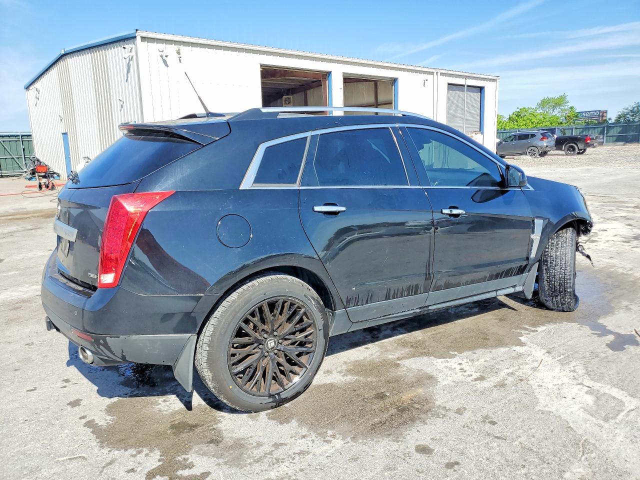 2012 Cadillac Srx Premium Collection Black vin: 3GYFNFE31CS505182