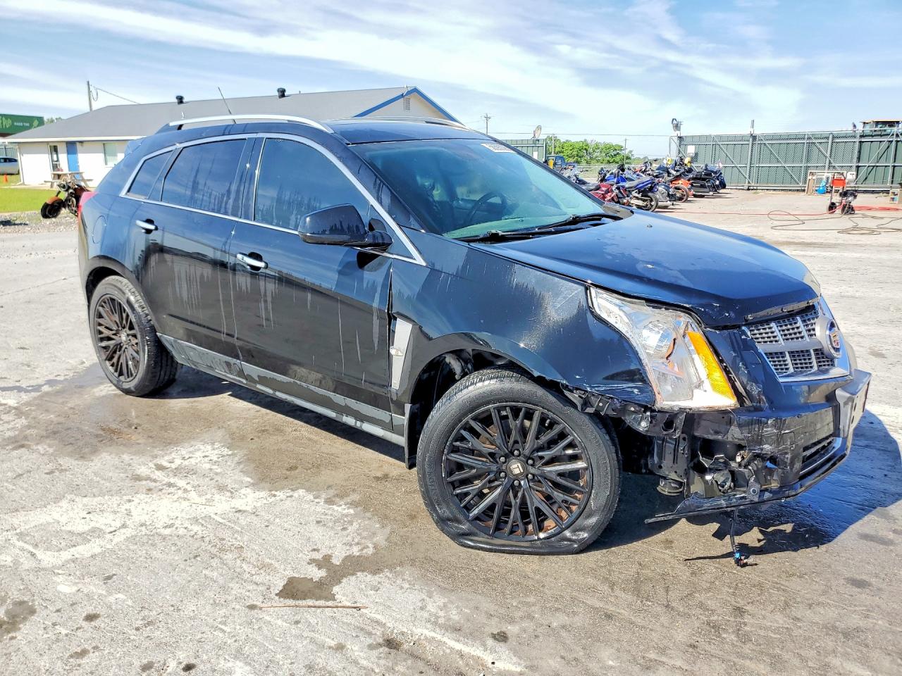 2012 Cadillac Srx Premium Collection Black vin: 3GYFNFE31CS505182