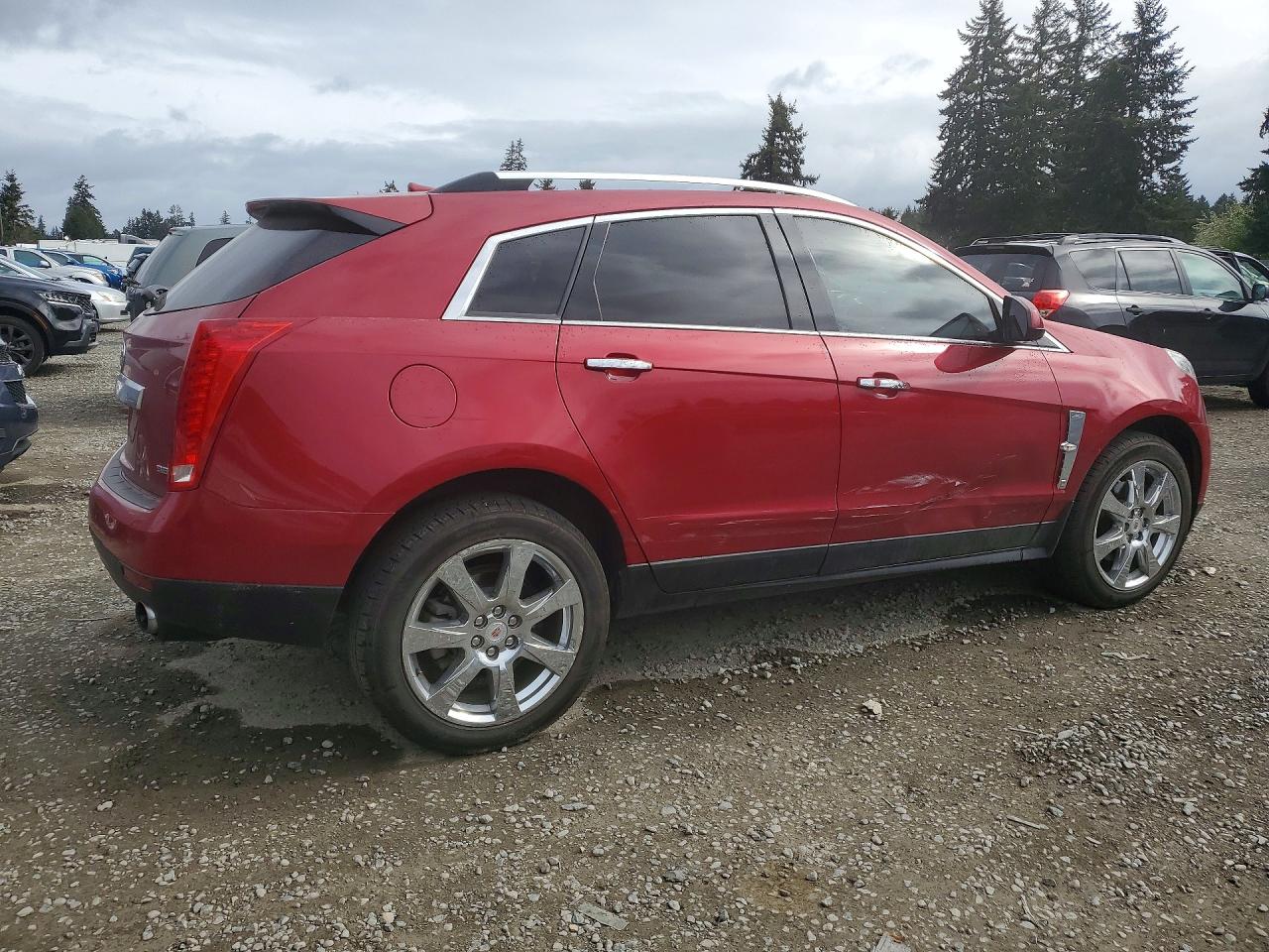 2012 Cadillac Srx Premium Collection Red vin: 3GYFNFE31CS524976