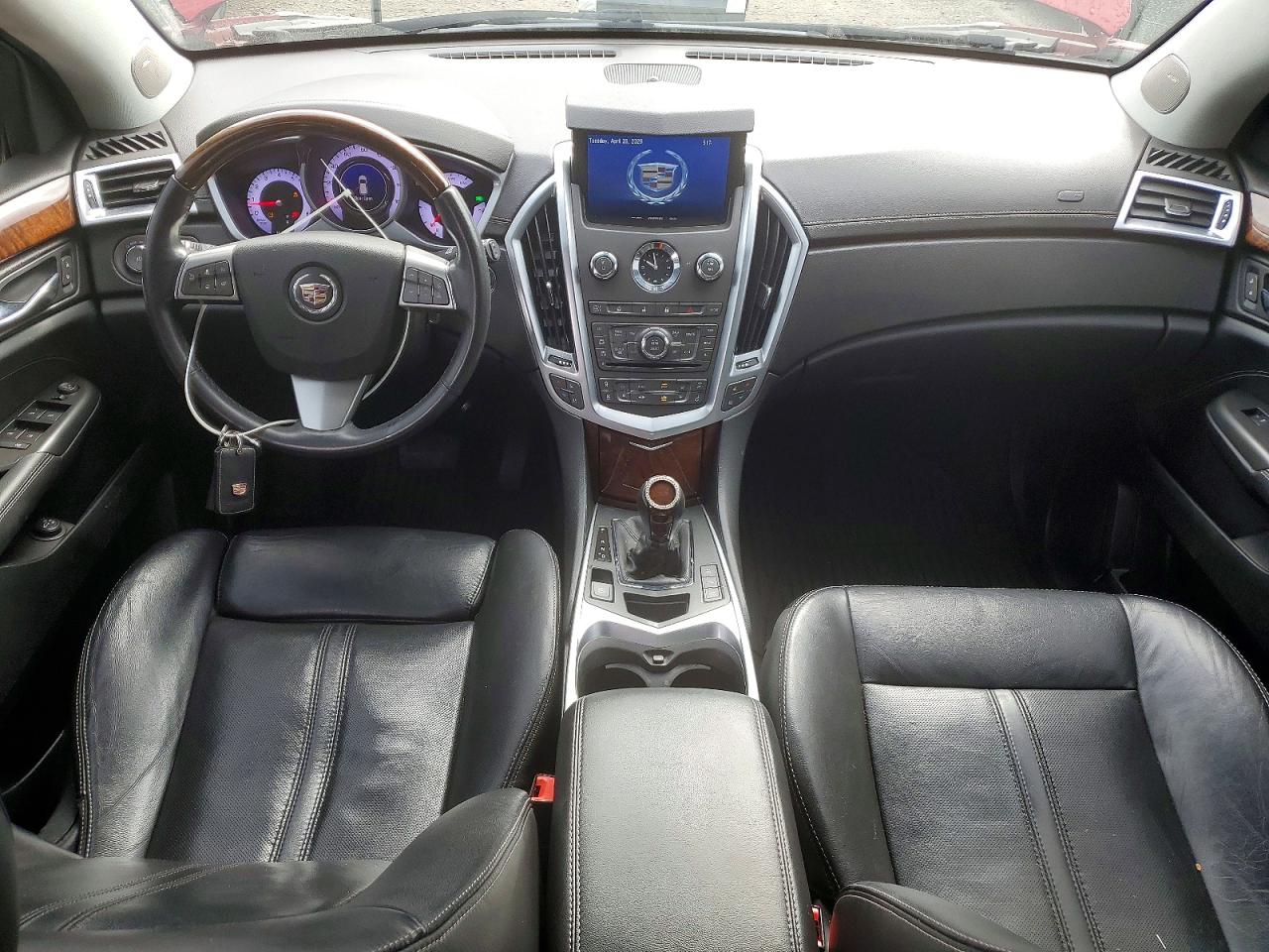 2012 Cadillac Srx Premium Collection Red vin: 3GYFNFE31CS524976