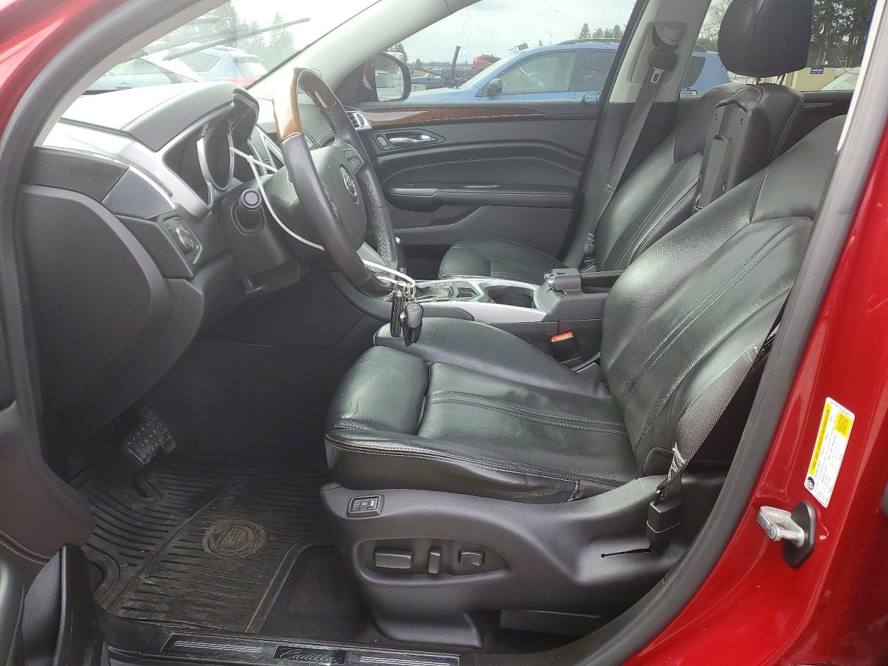 2012 Cadillac Srx Premium Collection Red vin: 3GYFNFE31CS524976