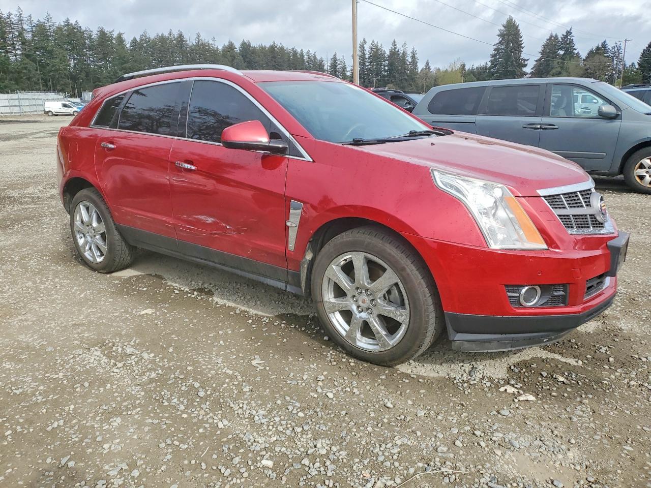 2012 Cadillac Srx Premium Collection Red vin: 3GYFNFE31CS524976