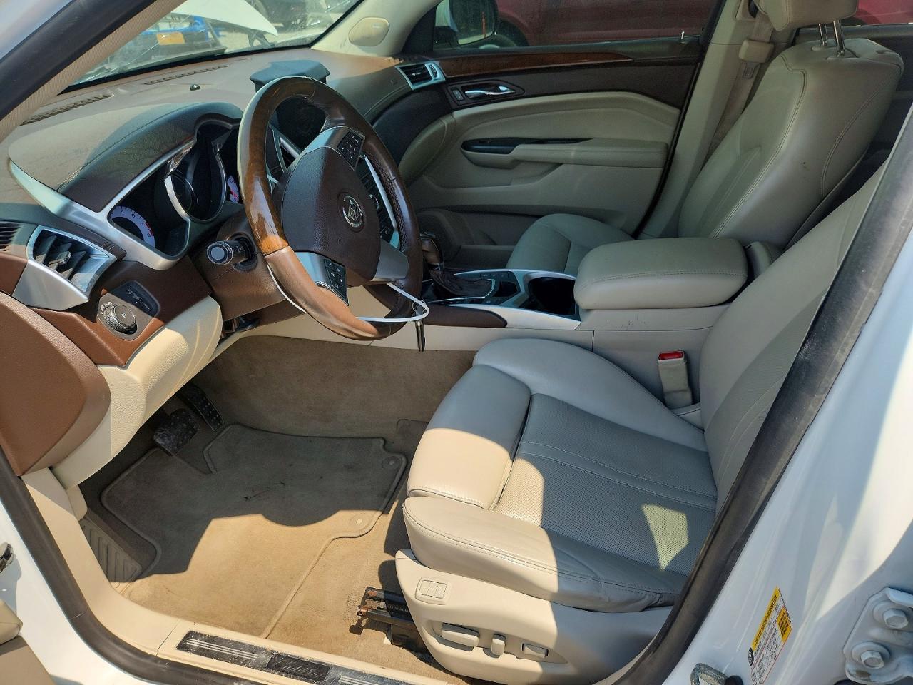 2012 Cadillac Srx Premium Collection White vin: 3GYFNFE32CS530124
