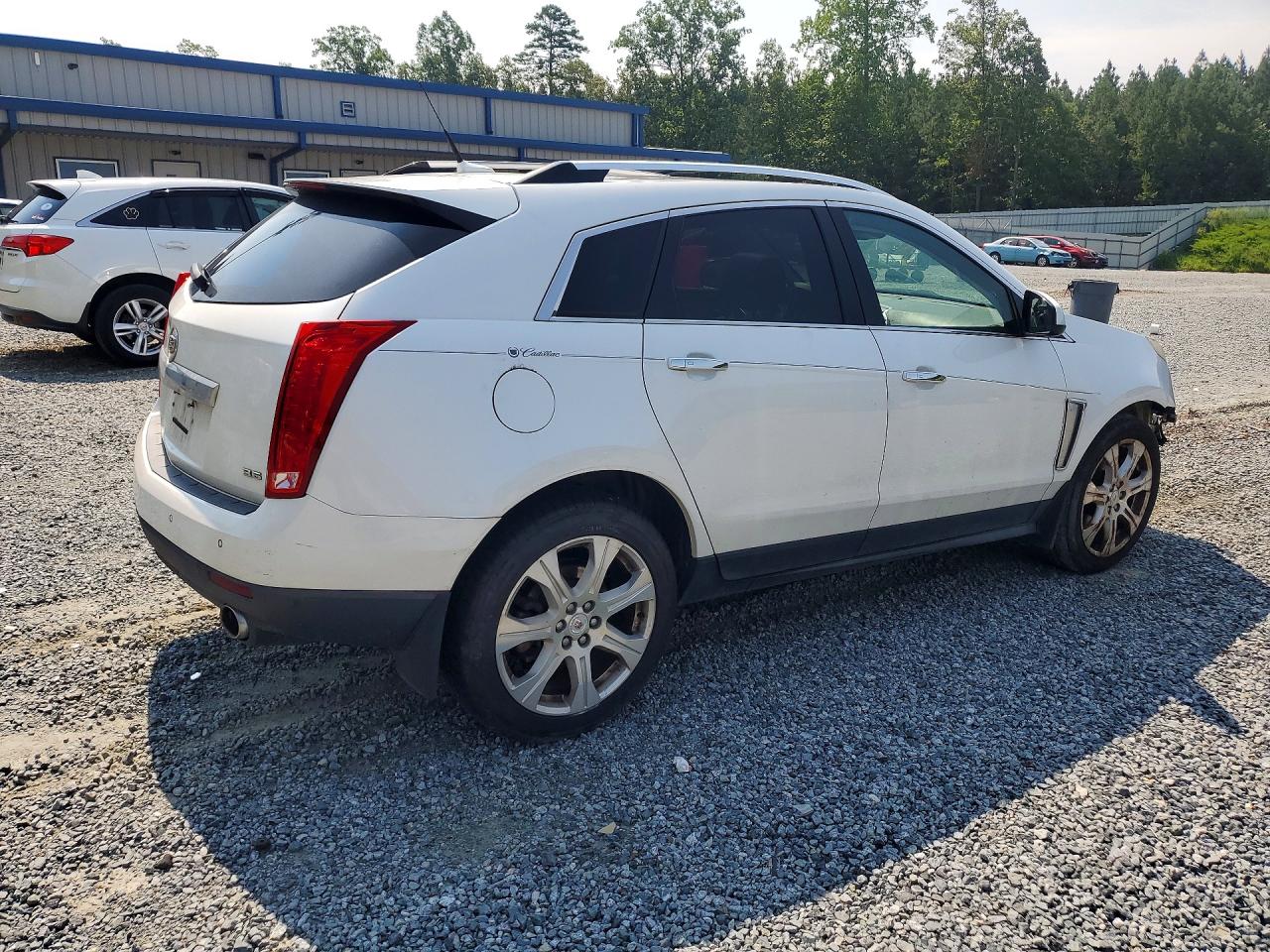 2014 Cadillac Srx Performance Collection White vin: 3GYFNFE32ES523225