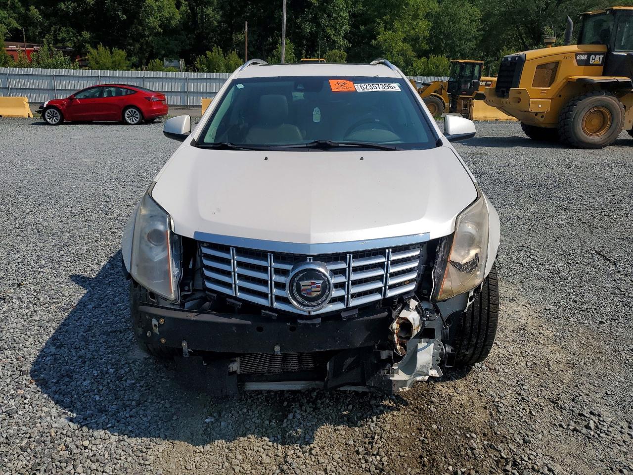 2014 Cadillac Srx Performance Collection White vin: 3GYFNFE32ES523225