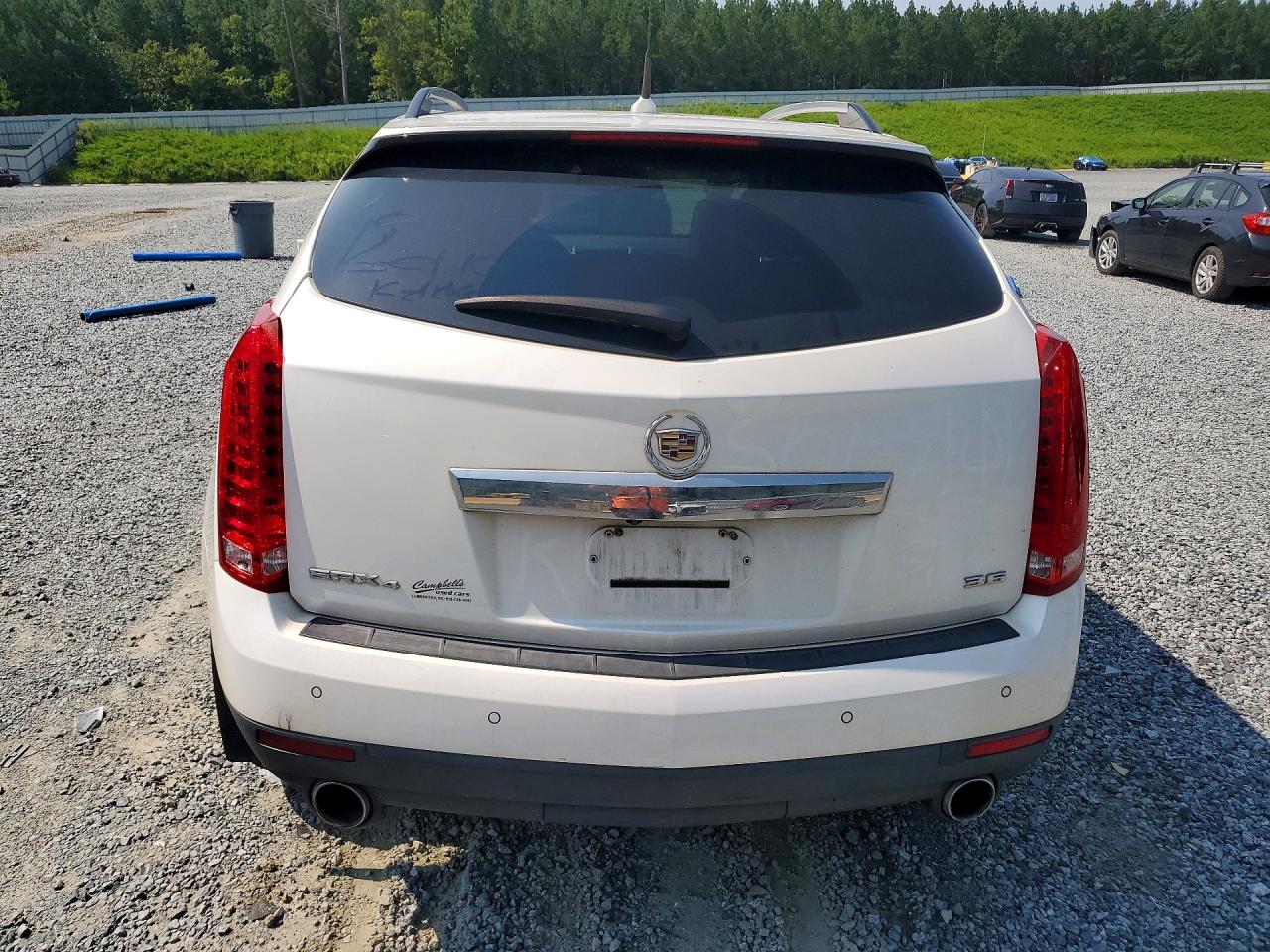 2014 Cadillac Srx Performance Collection White vin: 3GYFNFE32ES523225