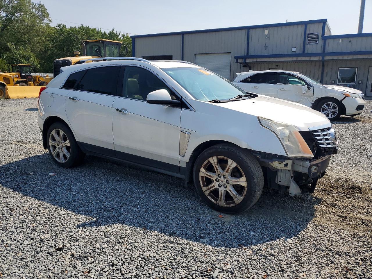 2014 Cadillac Srx Performance Collection White vin: 3GYFNFE32ES523225