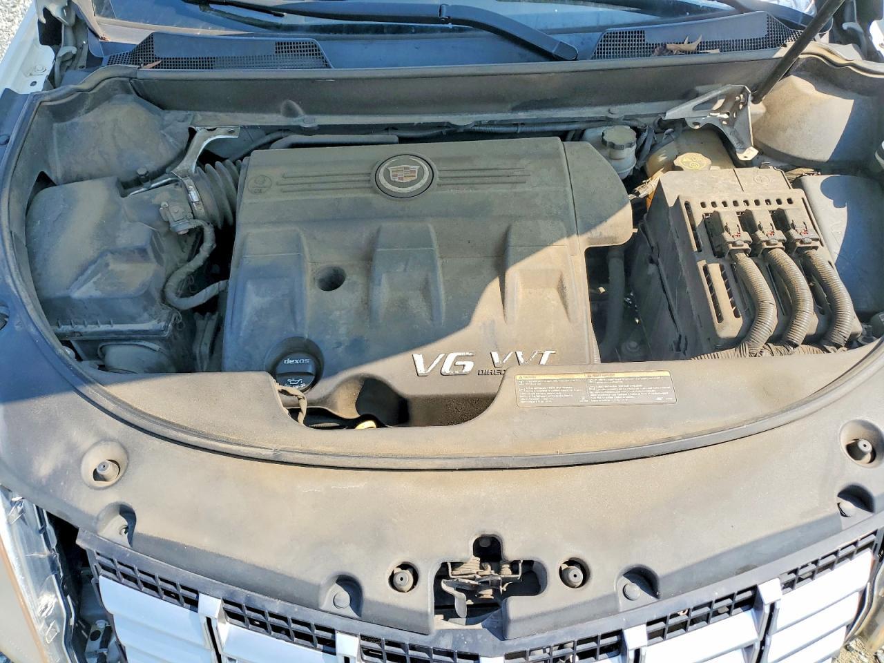 2014 Cadillac Srx Performance Collection White vin: 3GYFNFE32ES523225