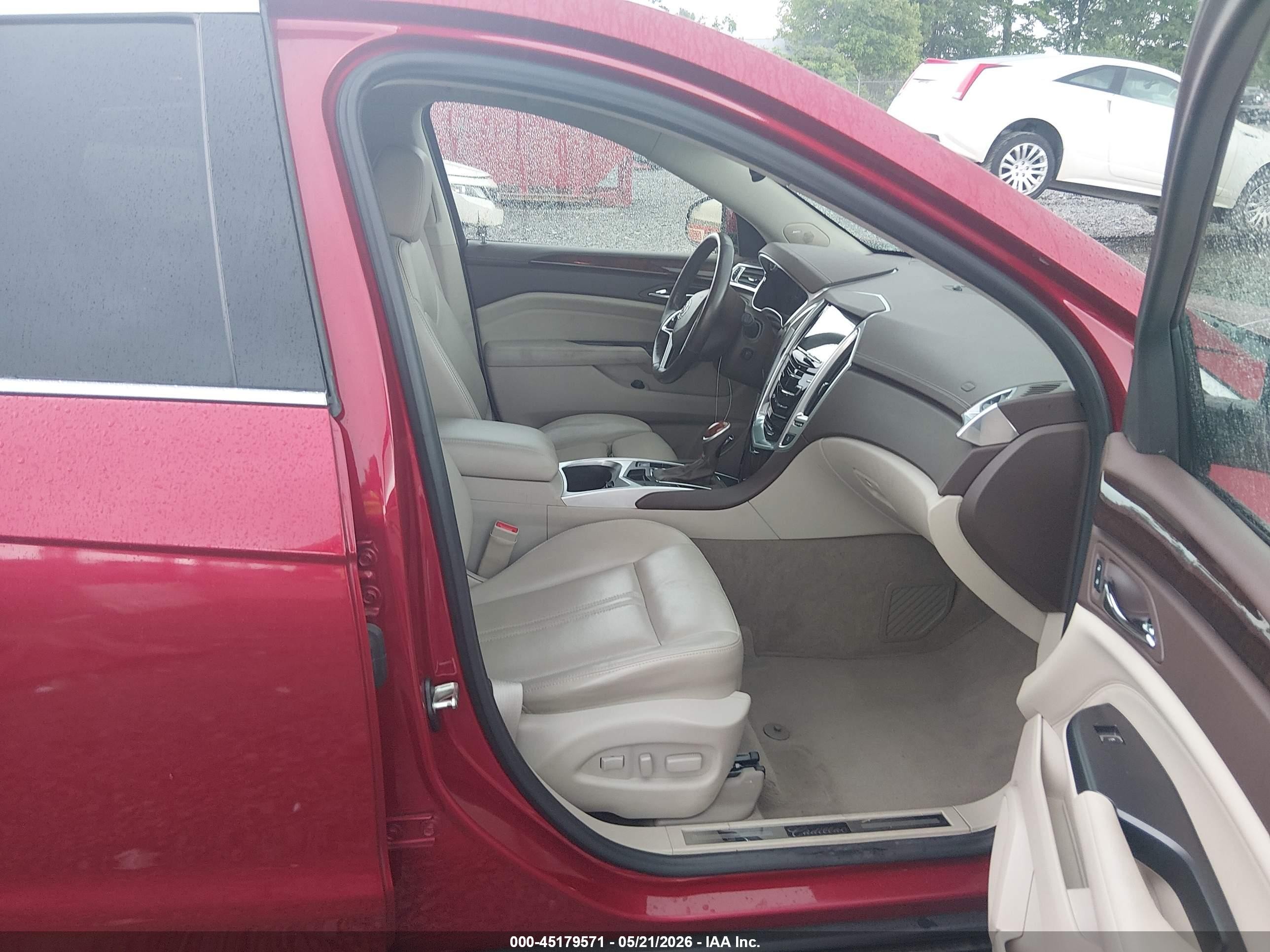 2014 Cadillac Srx Performance Collection Красный vin: 3GYFNFE32ES546553