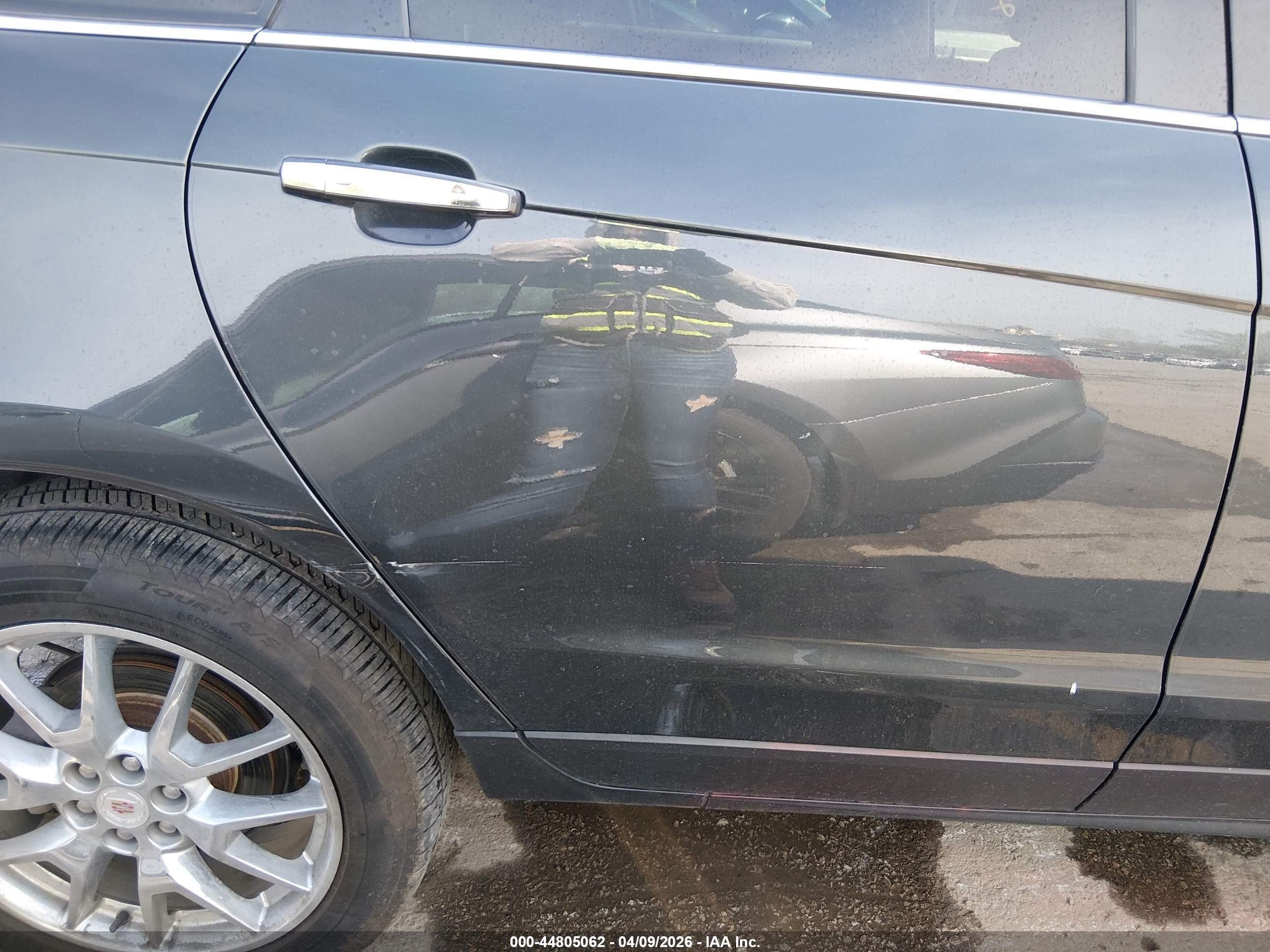 2014 Cadillac Srx Performance Collection Gray vin: 3GYFNFE32ES657443