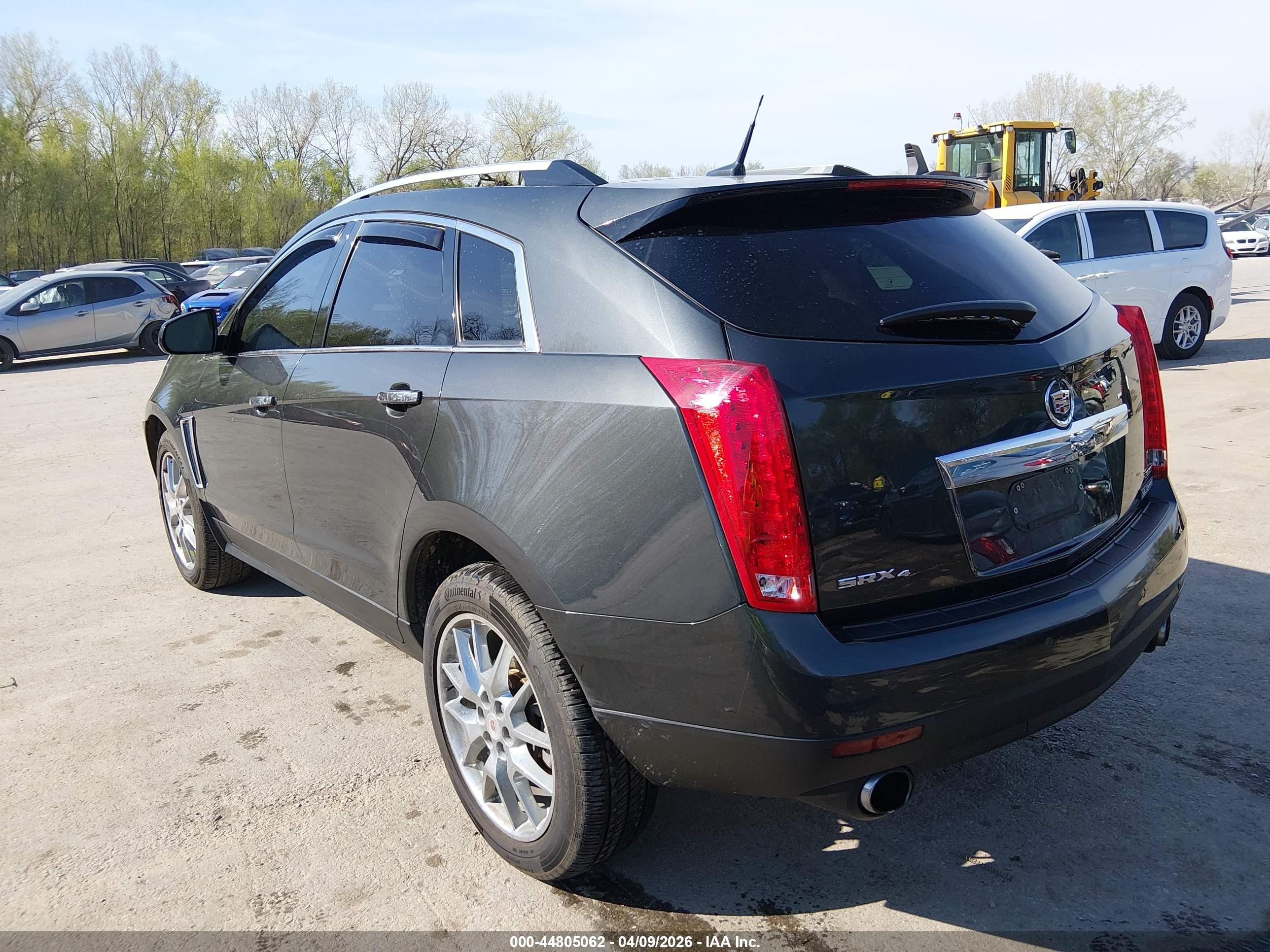 2014 Cadillac Srx Performance Collection Gray vin: 3GYFNFE32ES657443