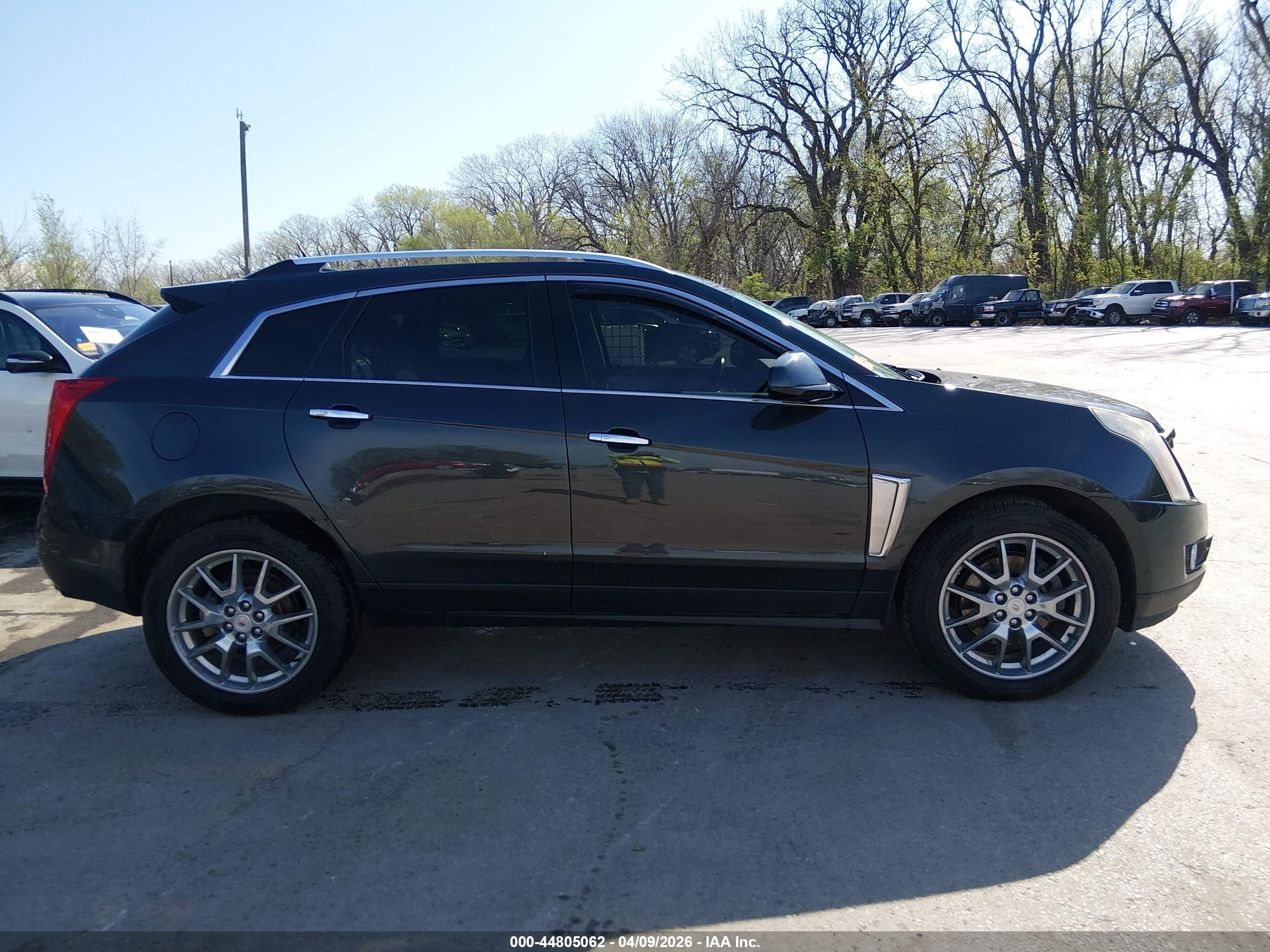 2014 Cadillac Srx Performance Collection Gray vin: 3GYFNFE32ES657443