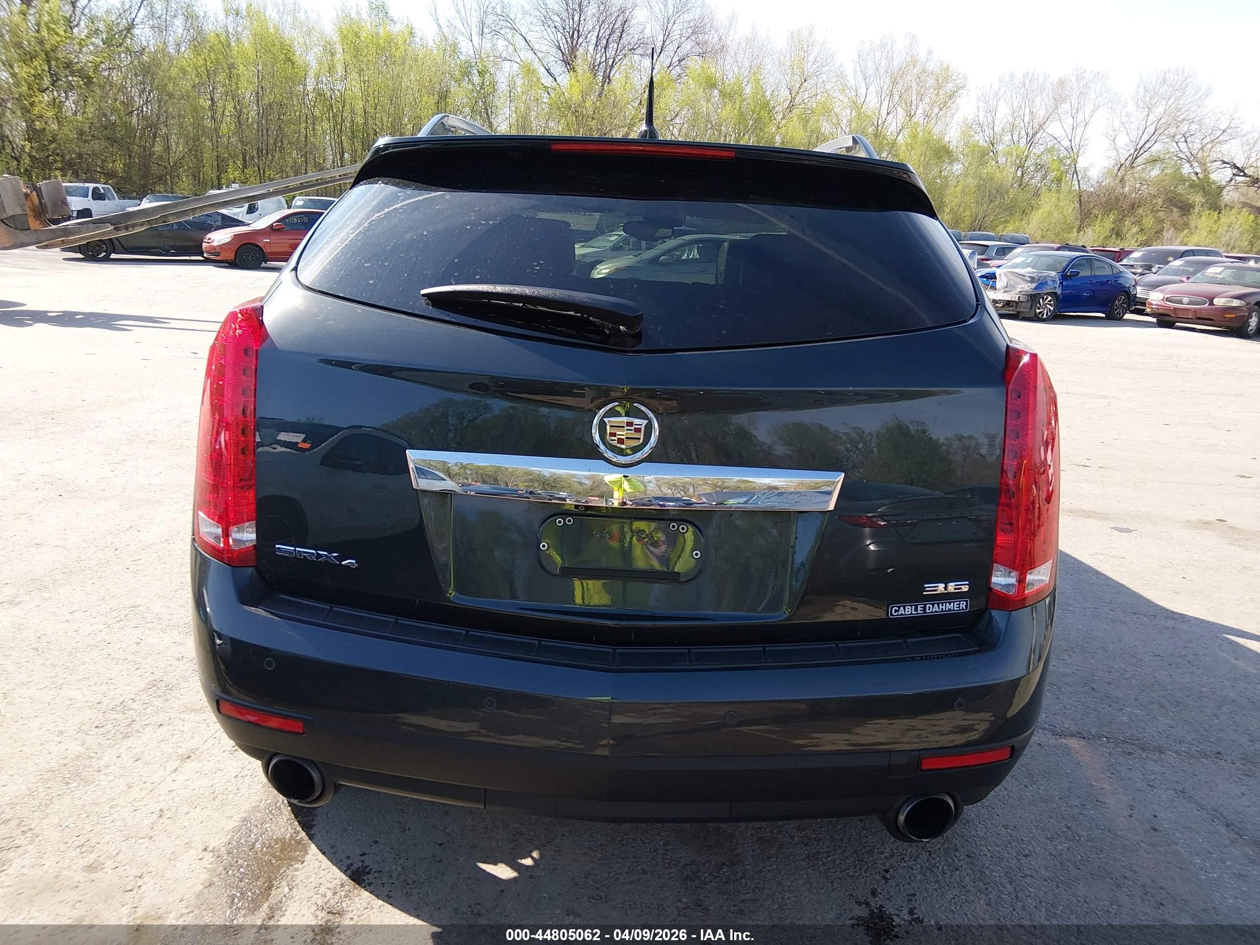 2014 Cadillac Srx Performance Collection Gray vin: 3GYFNFE32ES657443