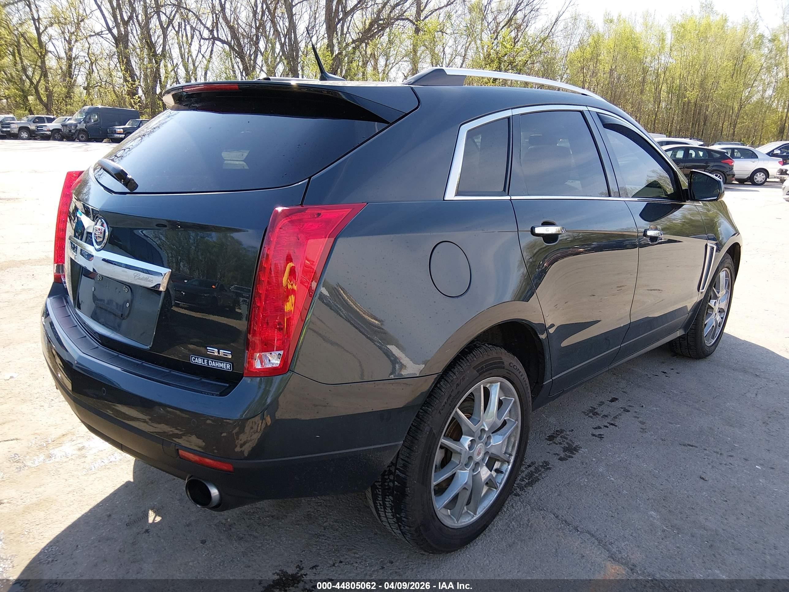 2014 Cadillac Srx Performance Collection Gray vin: 3GYFNFE32ES657443