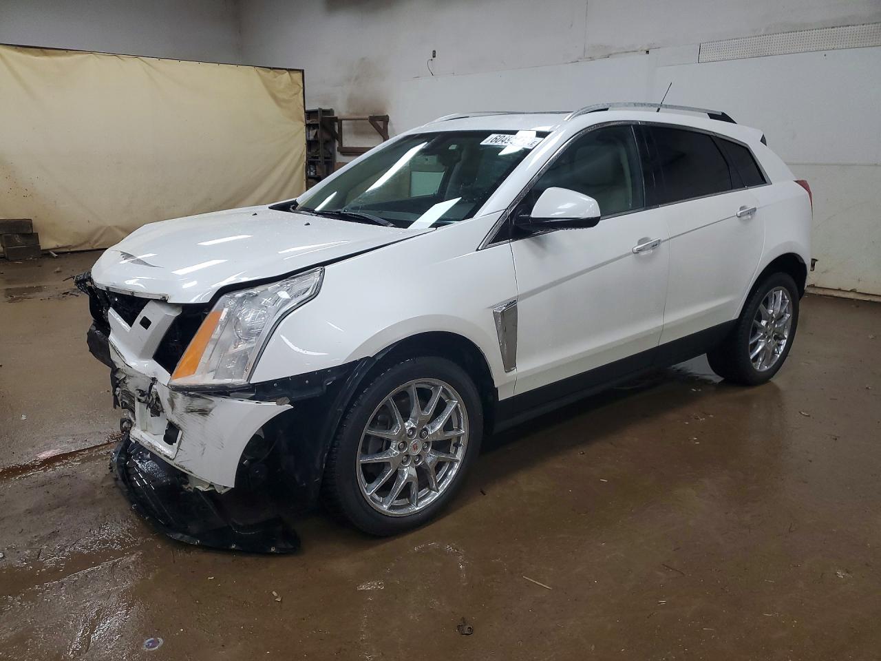 2014 Cadillac Srx Performance Collection White vin: 3GYFNFE32ES658043