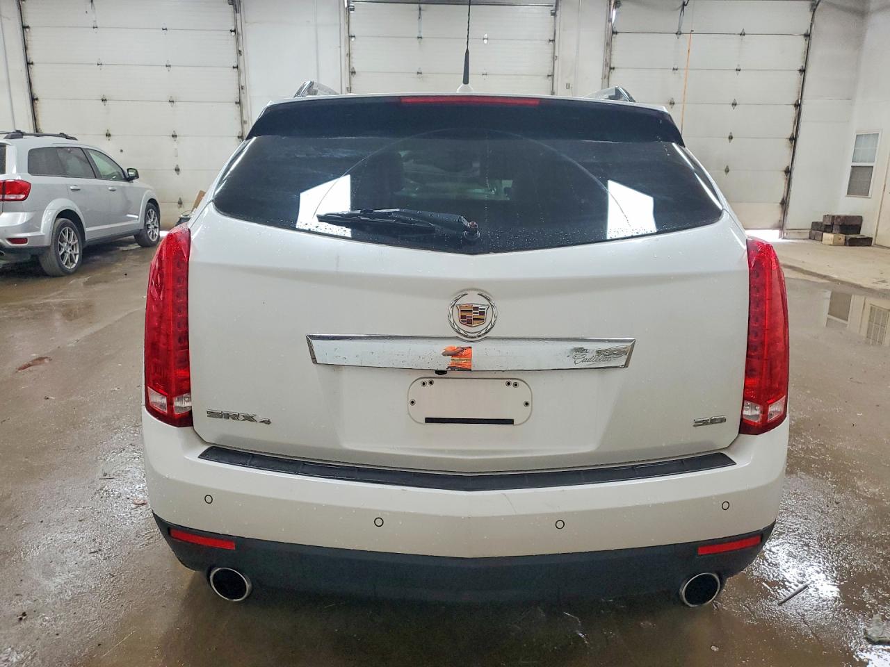2014 Cadillac Srx Performance Collection White vin: 3GYFNFE32ES658043