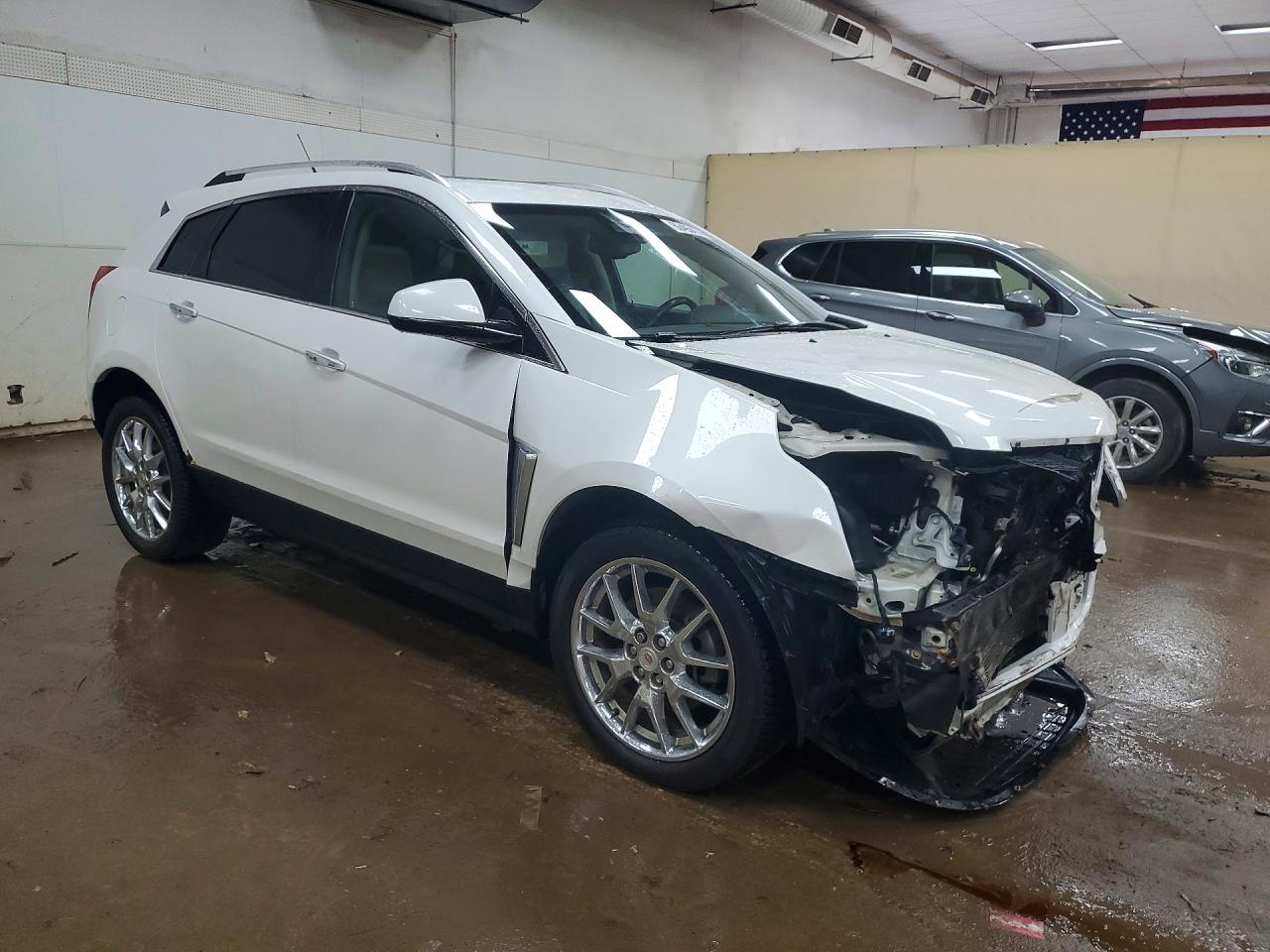 2014 Cadillac Srx Performance Collection White vin: 3GYFNFE32ES658043