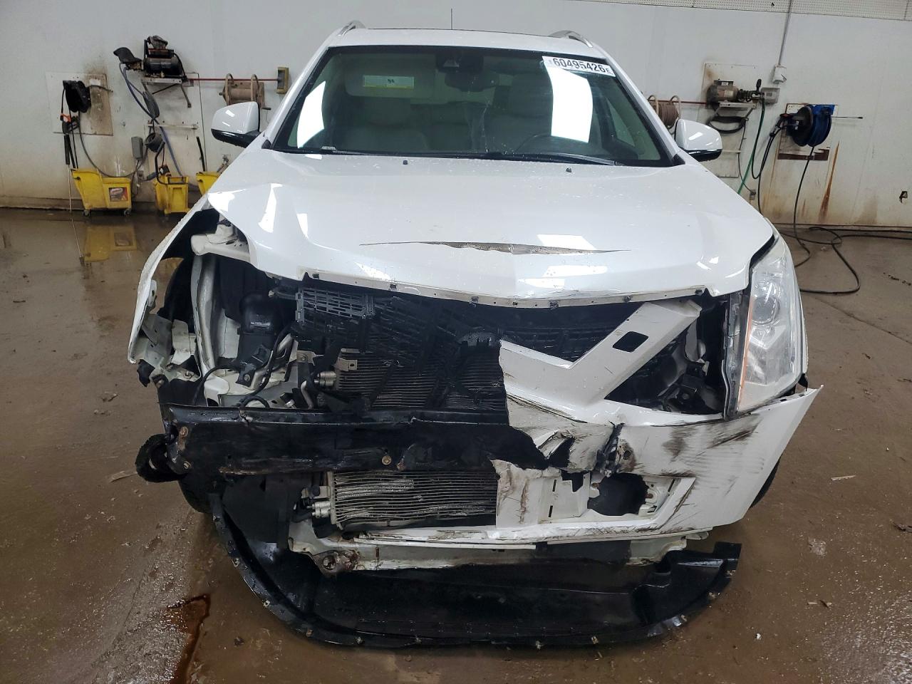 2014 Cadillac Srx Performance Collection White vin: 3GYFNFE32ES658043
