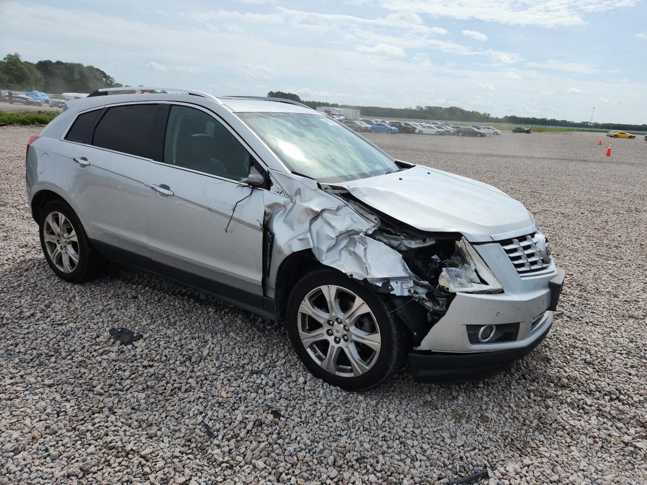 2015 Cadillac Srx Performance Collection Silver vin: 3GYFNFE32FS585385