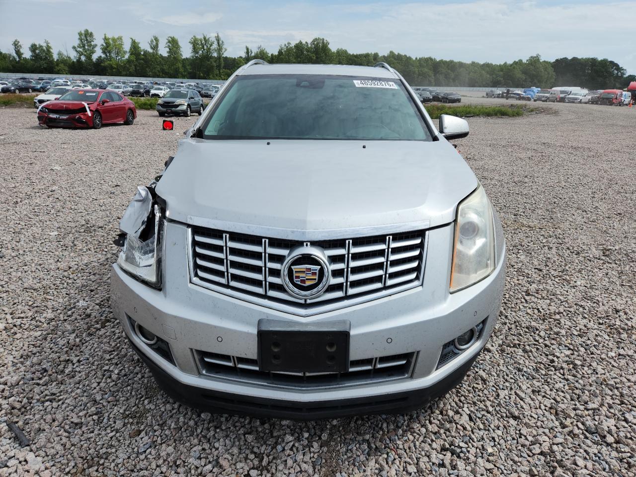 2015 Cadillac Srx Performance Collection Silver vin: 3GYFNFE32FS585385