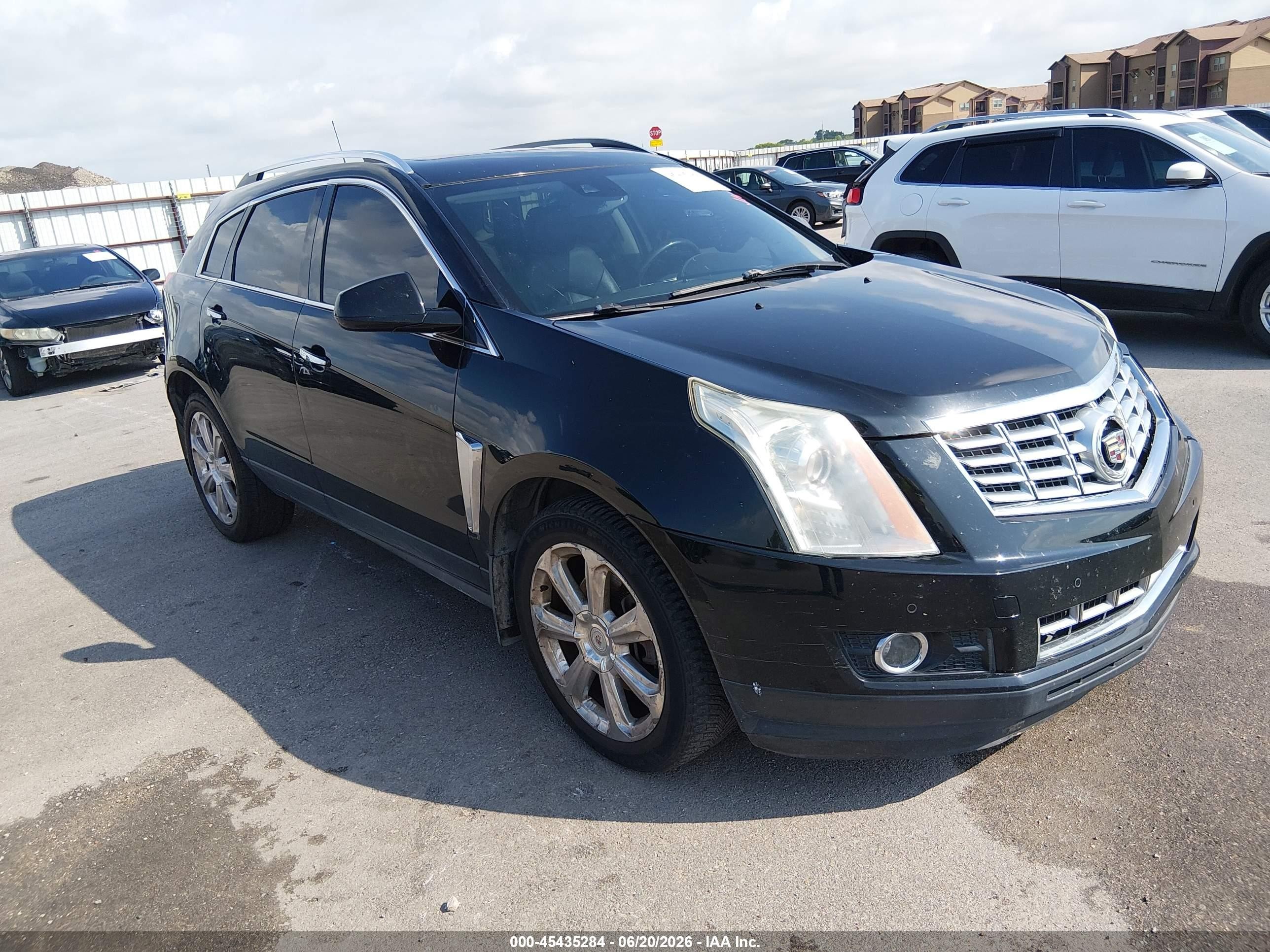 2015 Cadillac Srx Performance Collection Black vin: 3GYFNFE32FS641096